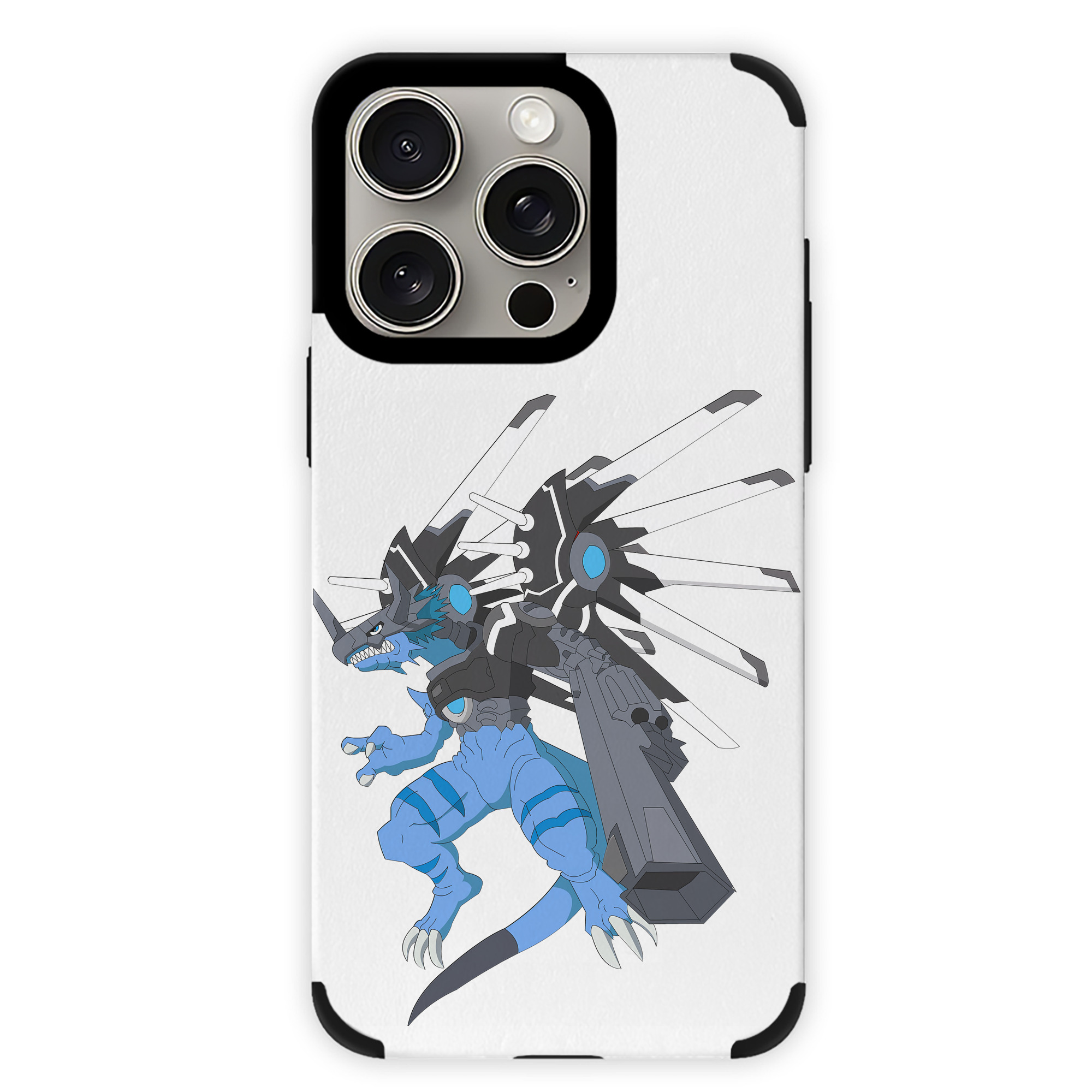 （画像用） Digimon デジタルモンスター/デジモン 【iPhone15ProMax対応】 PUレザー スマホケース 耐衝撃＆黄変防止
