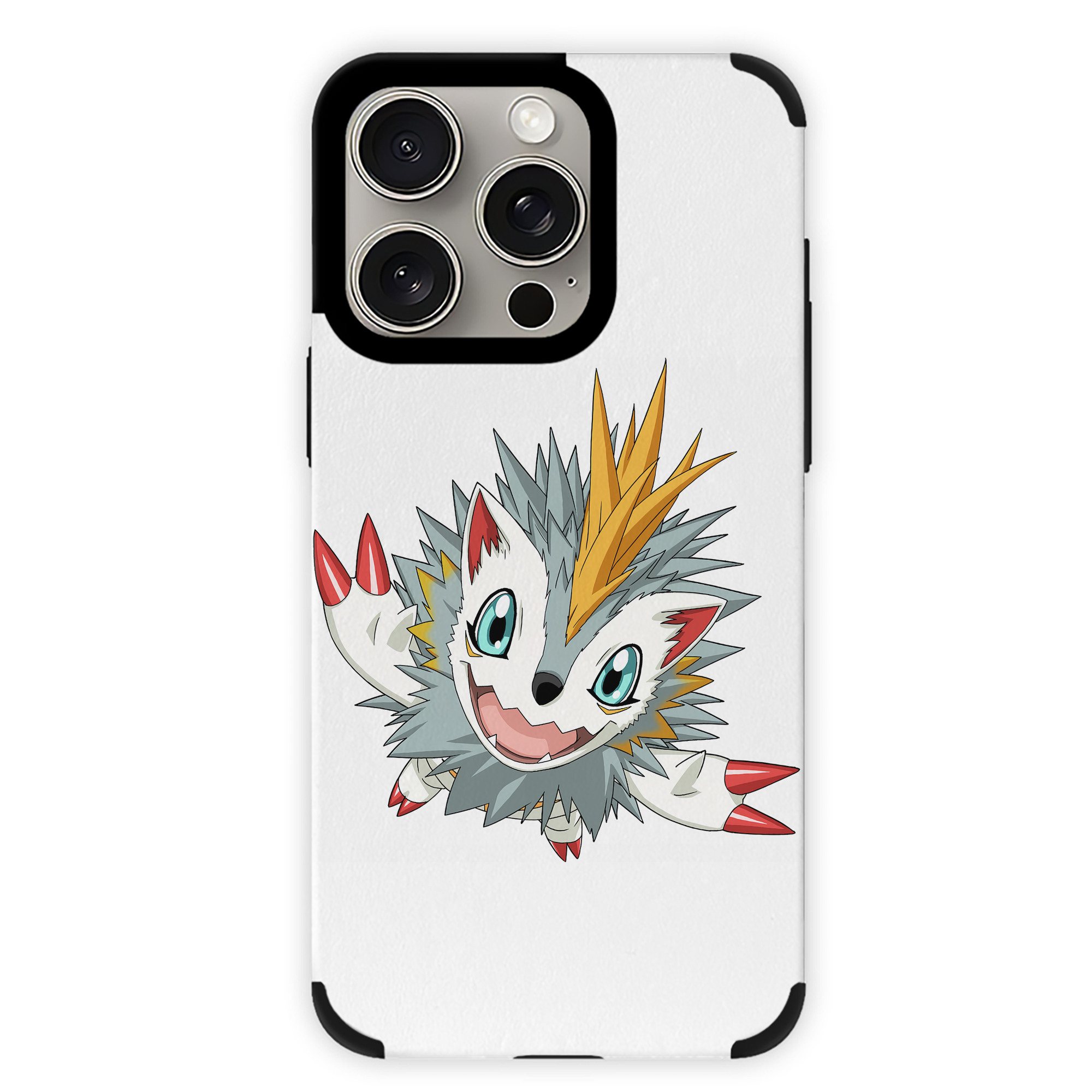 （画像用） Digimon デジタルモンスター/デジモン 【iPhone15ProMax対応】 PUレザー スマホケース 耐衝撃＆黄変防止