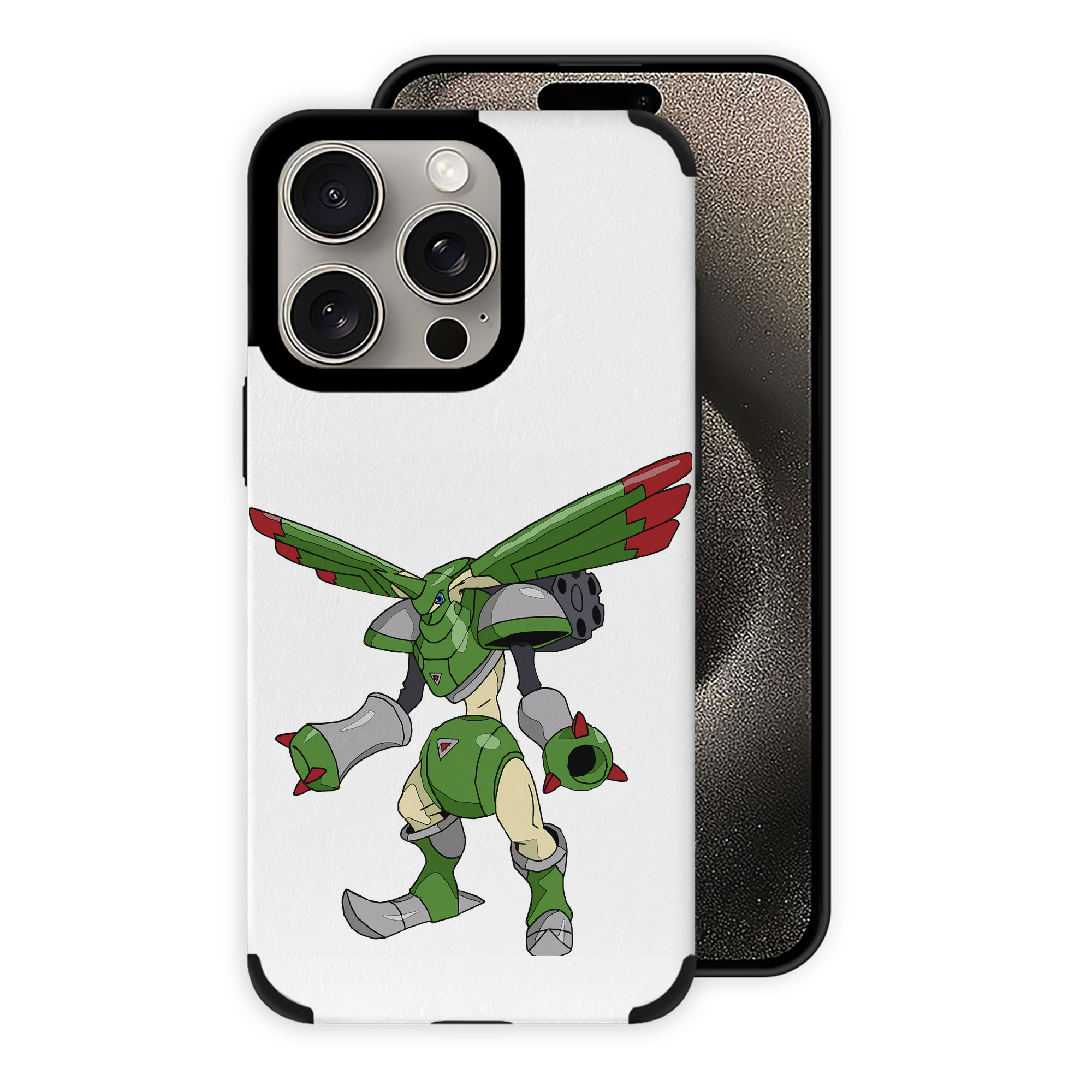 （画像用） Digimon デジタルモンスター/デジモン 【iPhone15ProMax対応】 PUレザー スマホケース 耐衝撃＆黄変防止