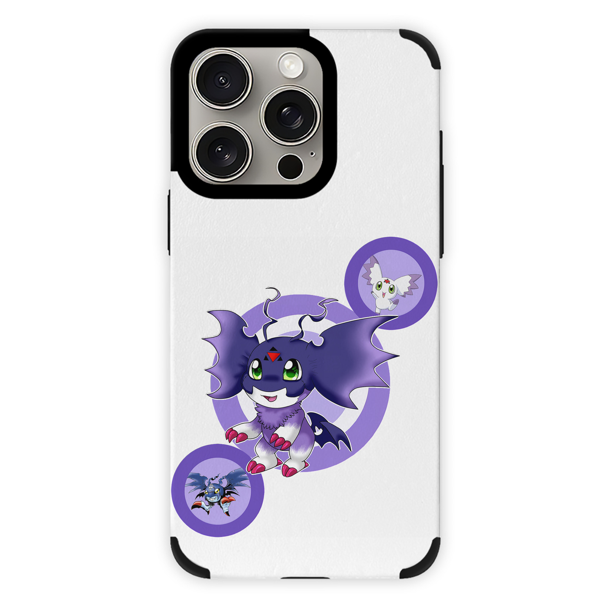 （画像用） Digimon デジタルモンスター/デジモン 【iPhone15ProMax対応】 PUレザー スマホケース 耐衝撃＆黄変防止