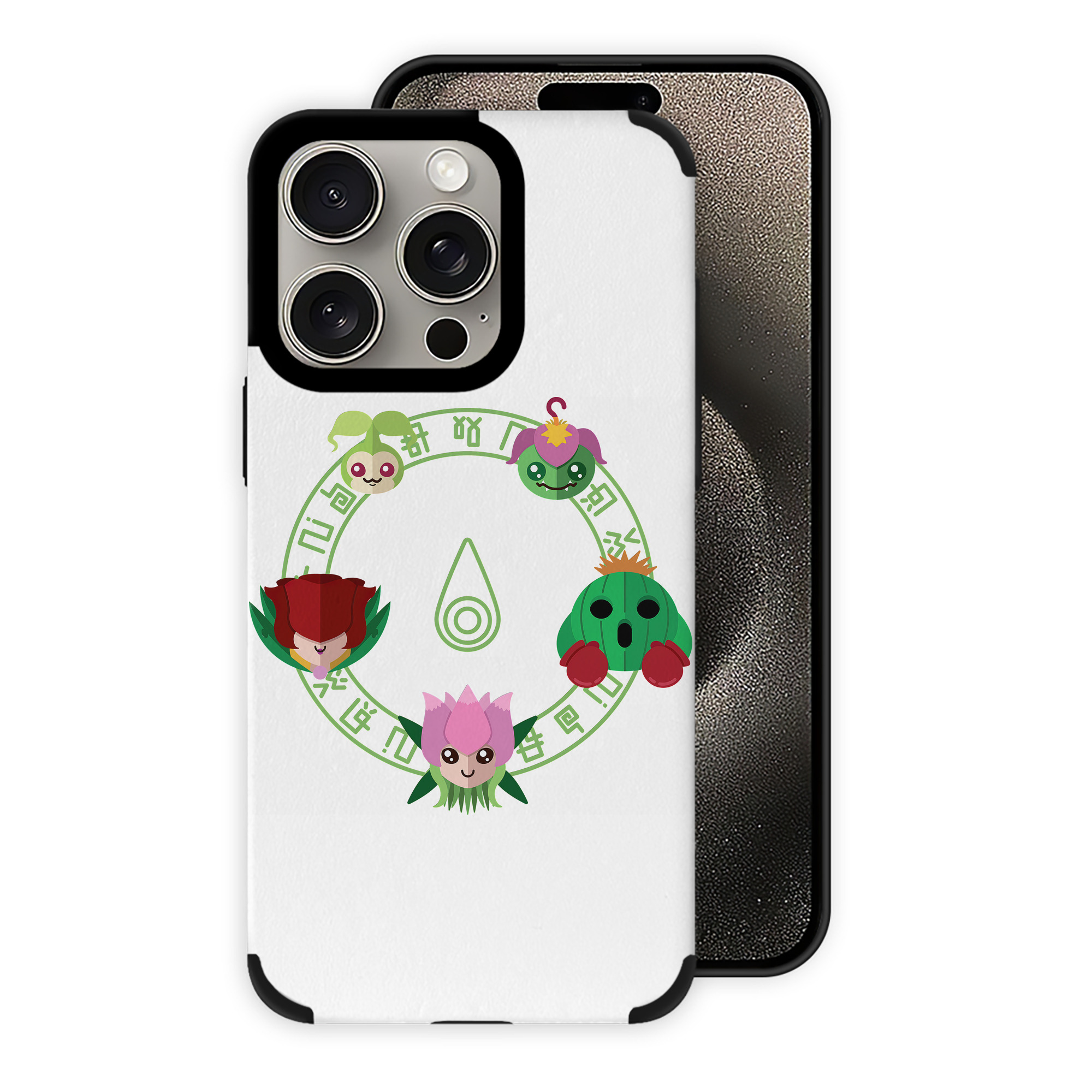 （画像用） Digimon デジタルモンスター/デジモン 【iPhone15ProMax対応】 PUレザー スマホケース 耐衝撃＆黄変防止
