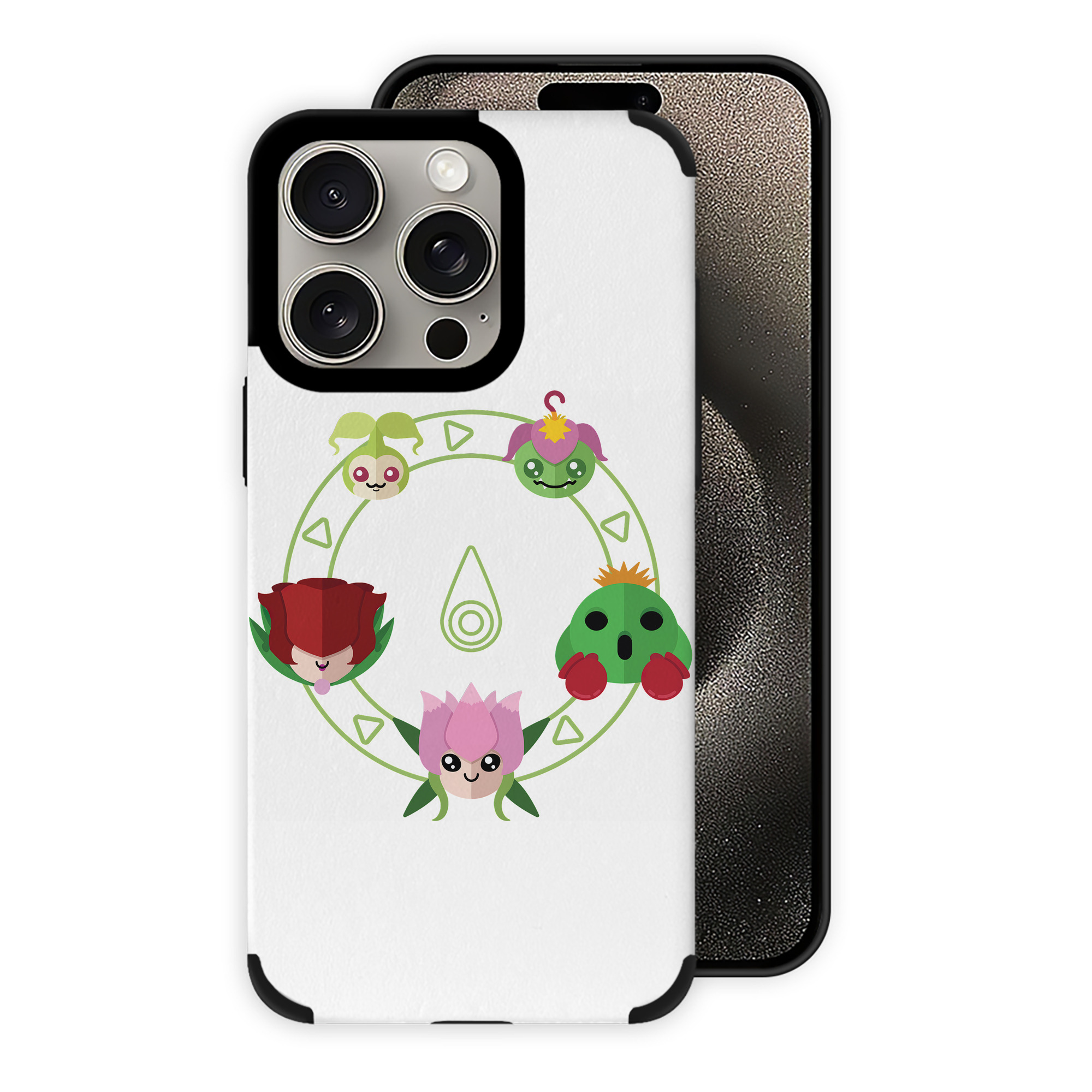 （画像用） Digimon デジタルモンスター/デジモン 【iPhone15ProMax対応】 PUレザー スマホケース 耐衝撃＆黄変防止