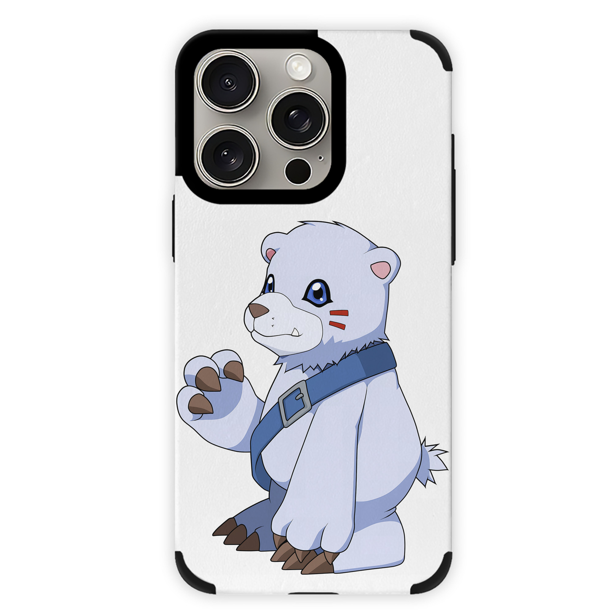 （画像用） Digimon デジタルモンスター/デジモン 【iPhone15ProMax対応】 PUレザー スマホケース 耐衝撃＆黄変防止