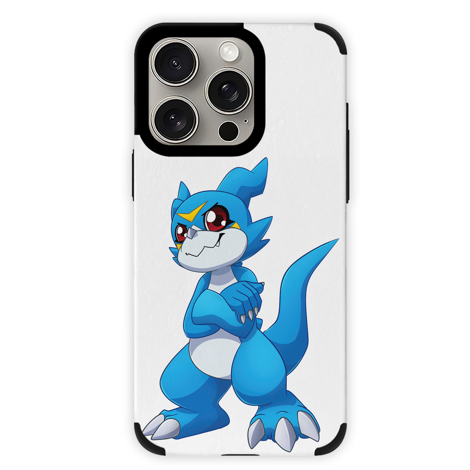 （画像用） Digimon デジタルモンスター/デジモン 【iPhone15ProMax対応】 PUレザー スマホケース 耐衝撃＆黄変防止