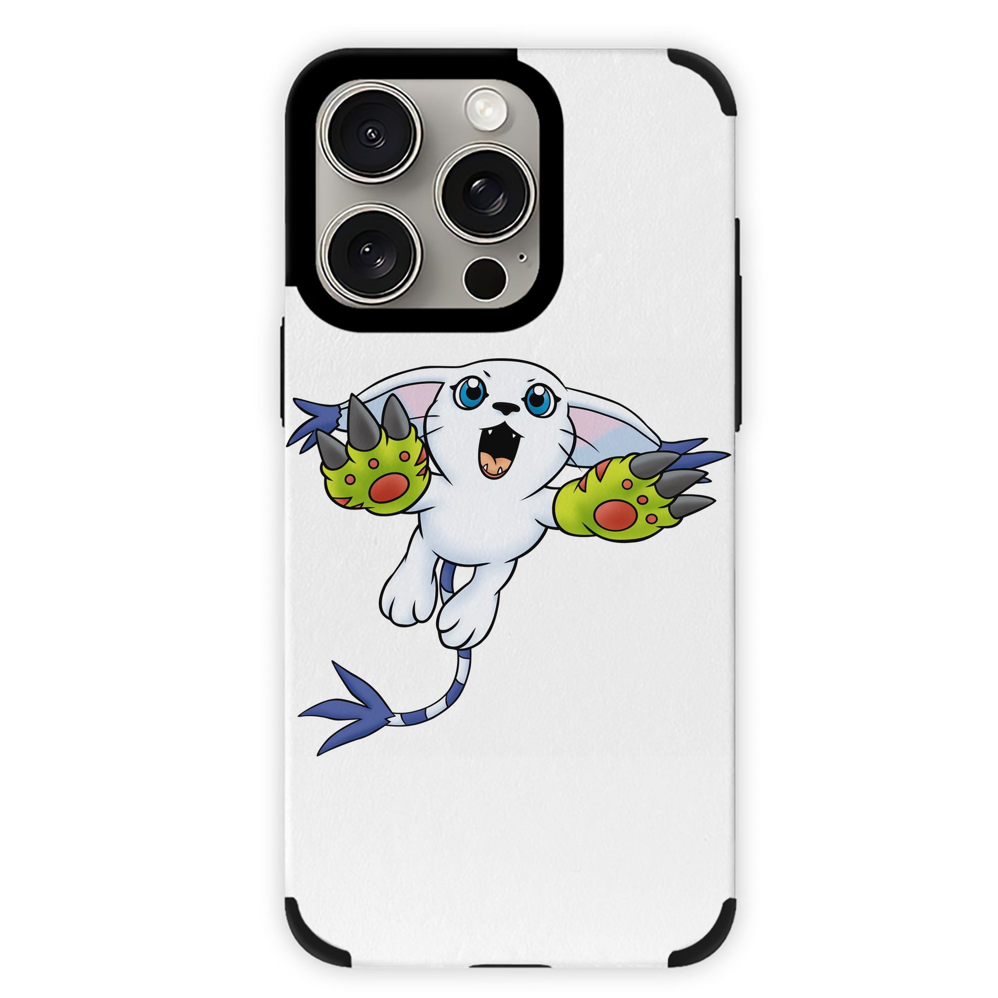 （画像用） Digimon デジタルモンスター/デジモン 【iPhone15ProMax対応】 PUレザー スマホケース 耐衝撃＆黄変防止