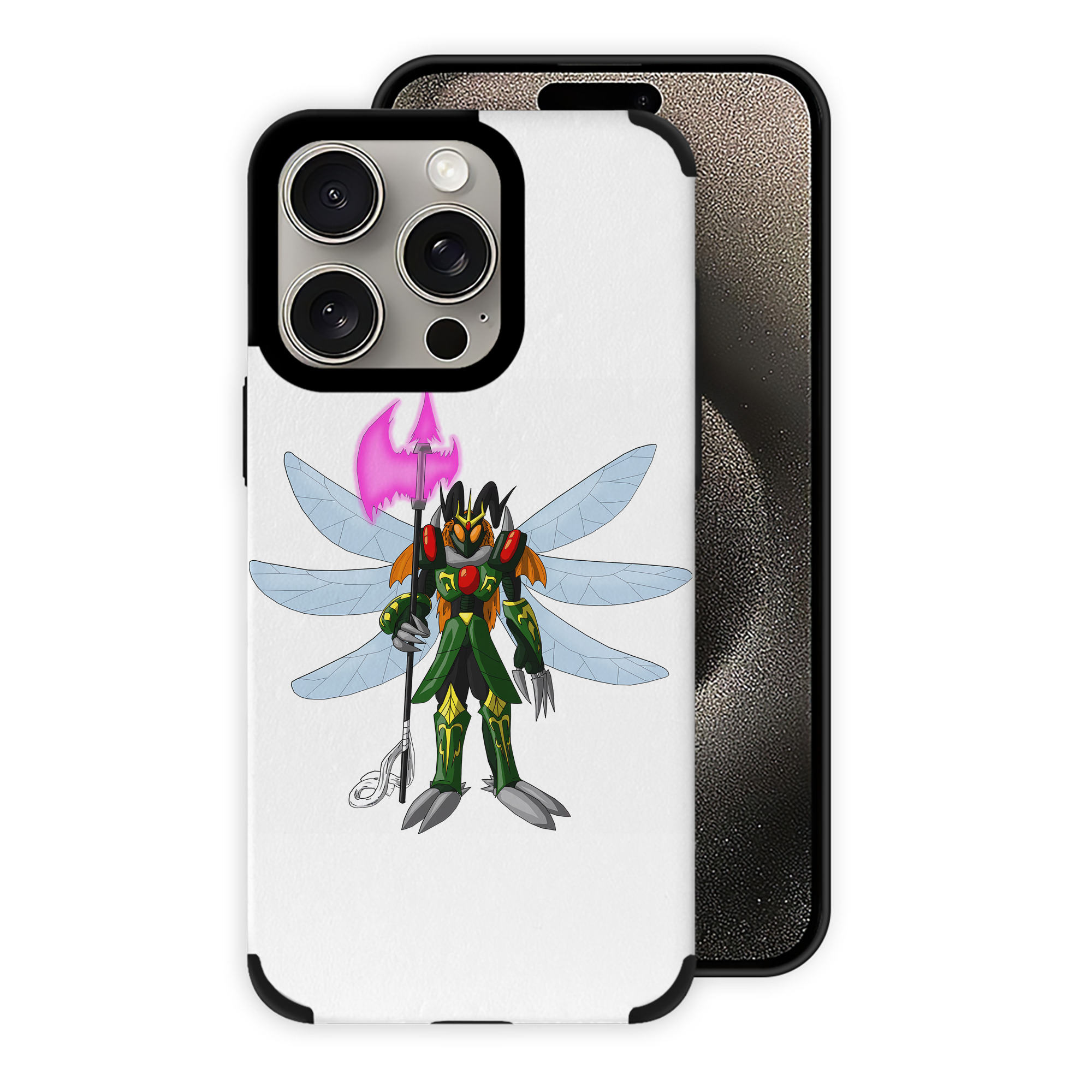 （画像用） Digimon デジタルモンスター/デジモン 【iPhone15ProMax対応】 PUレザー スマホケース 耐衝撃＆黄変防止