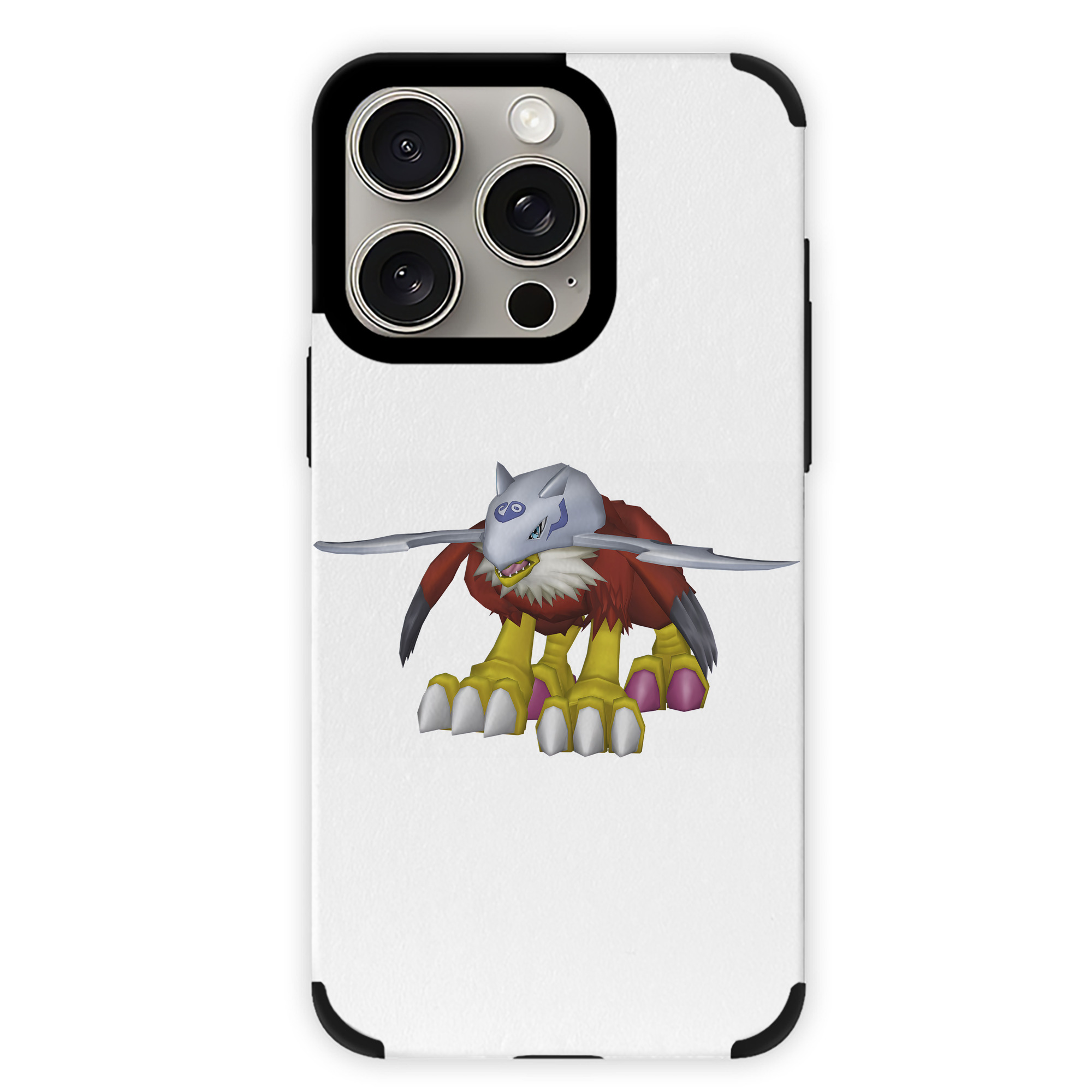 （画像用） Digimon デジタルモンスター/デジモン 【iPhone15ProMax対応】 PUレザー スマホケース 耐衝撃＆黄変防止