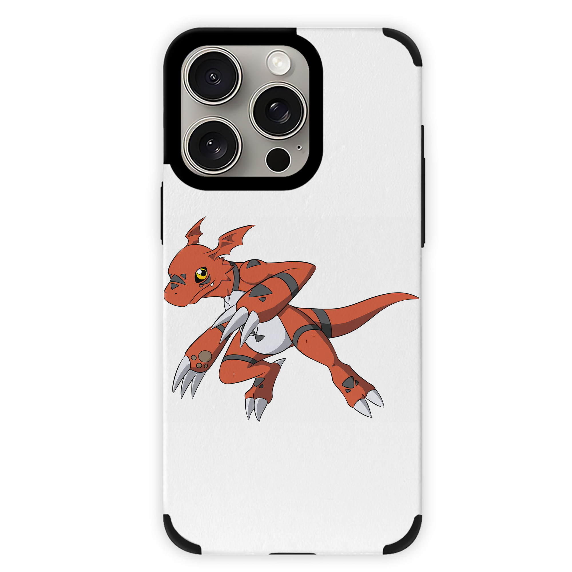 （画像用） Digimon デジタルモンスター/デジモン 【iPhone15ProMax対応】 PUレザー スマホケース 耐衝撃＆黄変防止
