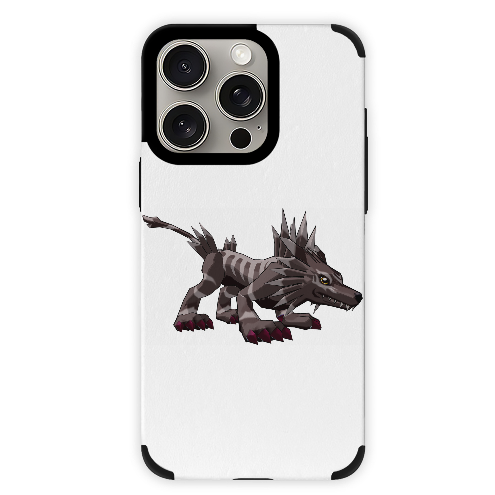 （画像用） Digimon デジタルモンスター/デジモン 【iPhone15ProMax対応】 PUレザー スマホケース 耐衝撃＆黄変防止