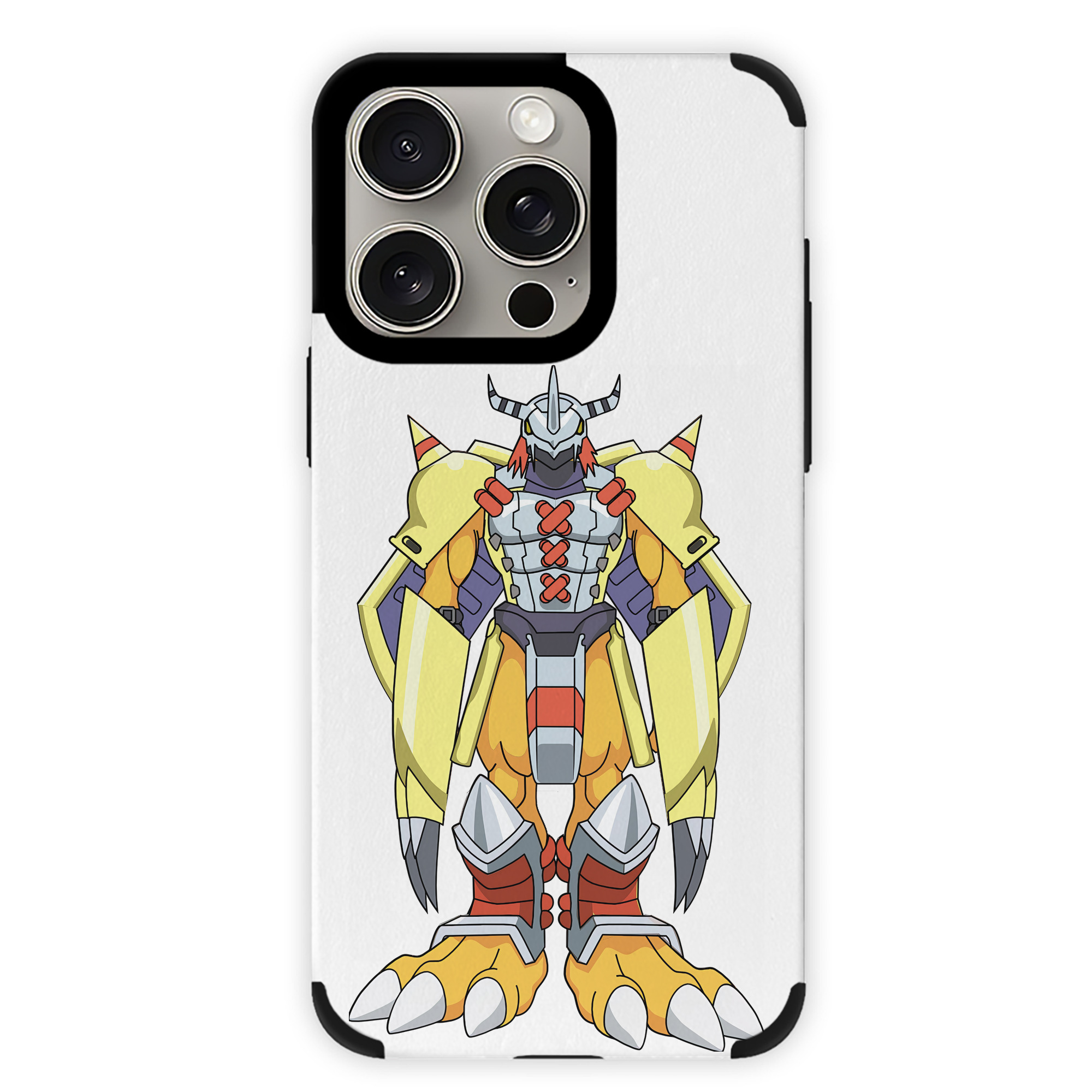 （画像用） Digimon デジタルモンスター/デジモン 【iPhone15ProMax対応】 PUレザー スマホケース 耐衝撃＆黄変防止