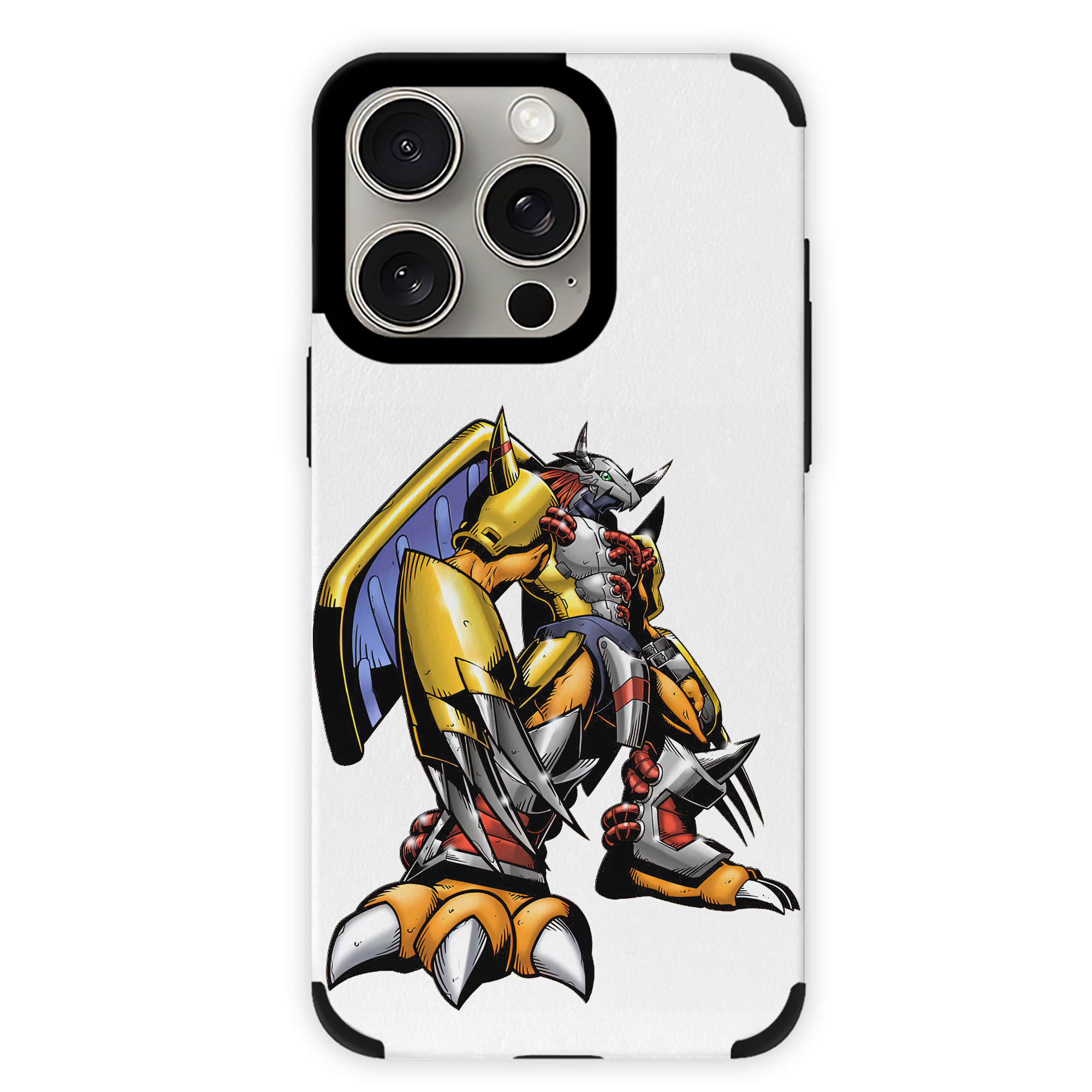 （画像用） Digimon デジタルモンスター/デジモン 【iPhone15ProMax対応】 PUレザー スマホケース 耐衝撃＆黄変防止