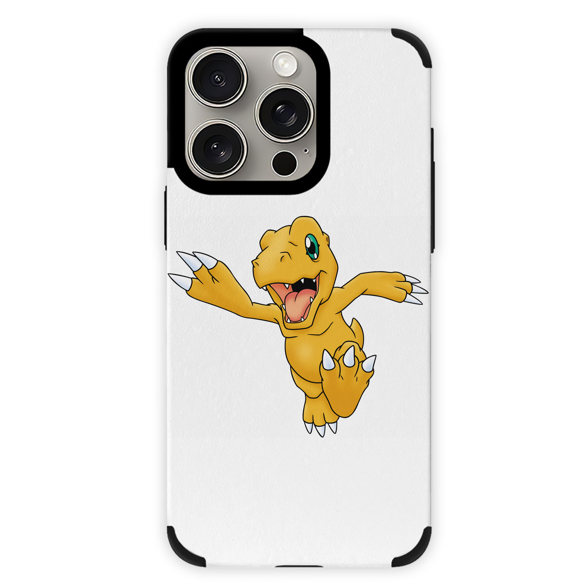 （画像用） Digimon デジタルモンスター/デジモン 【iPhone15ProMax対応】 PUレザー スマホケース 耐衝撃＆黄変防止