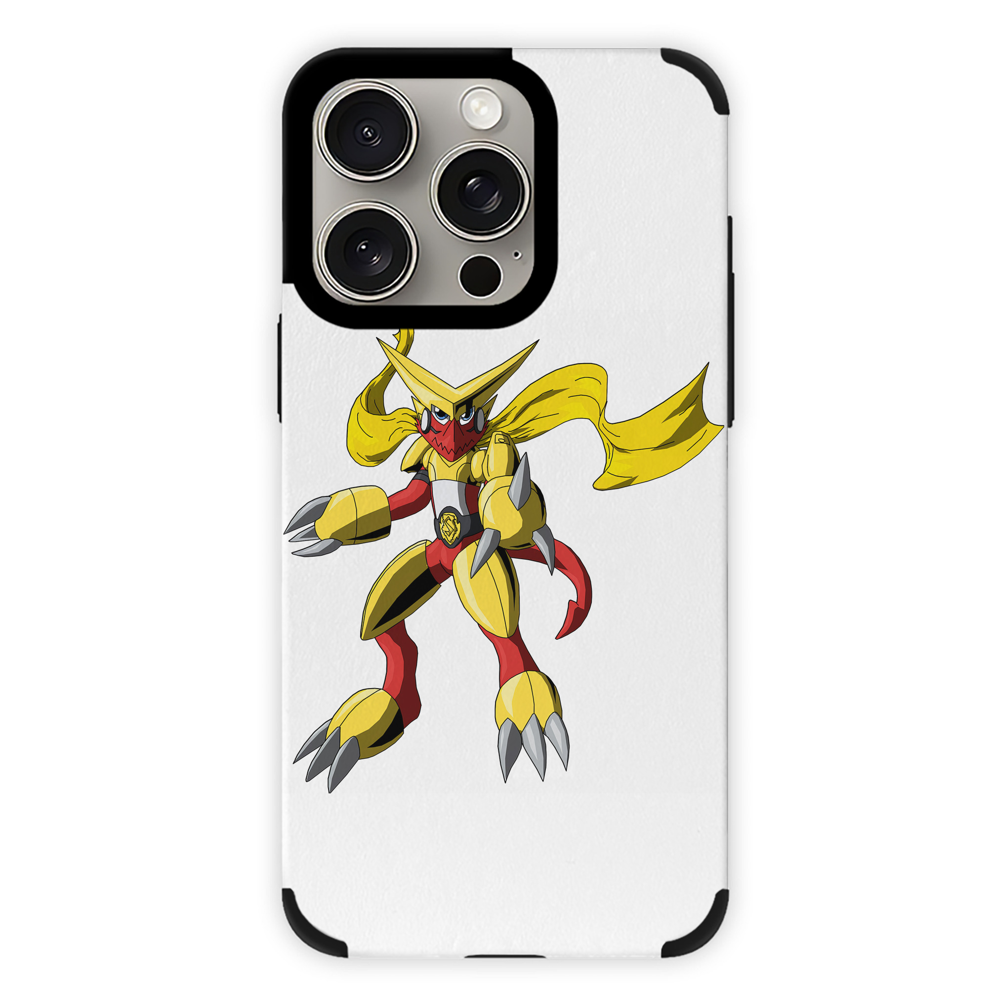 （画像用） Digimon デジタルモンスター/デジモン 【iPhone15ProMax対応】 PUレザー スマホケース 耐衝撃＆黄変防止