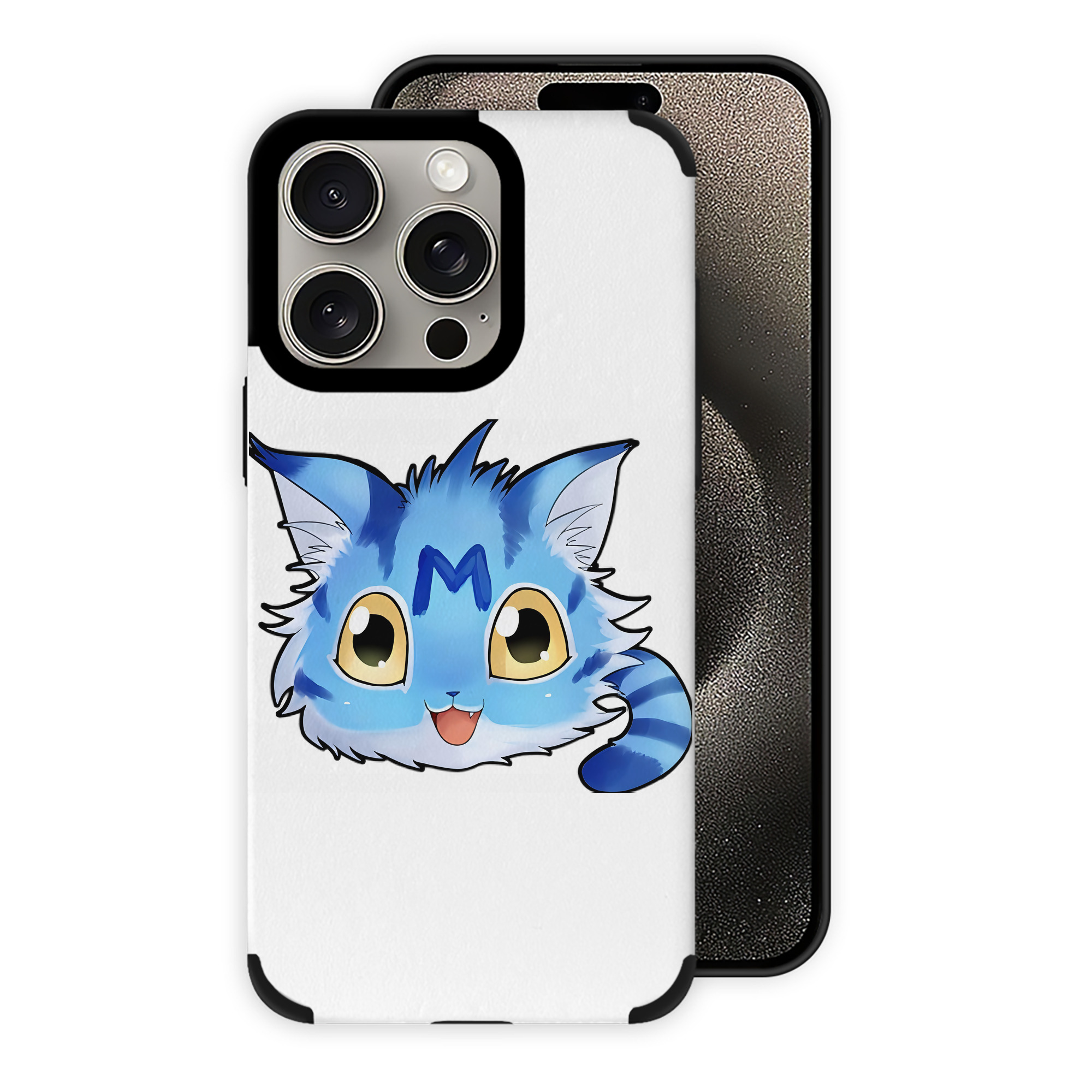 （画像用） Digimon デジタルモンスター/デジモン 【iPhone15ProMax対応】 PUレザー スマホケース 耐衝撃＆黄変防止