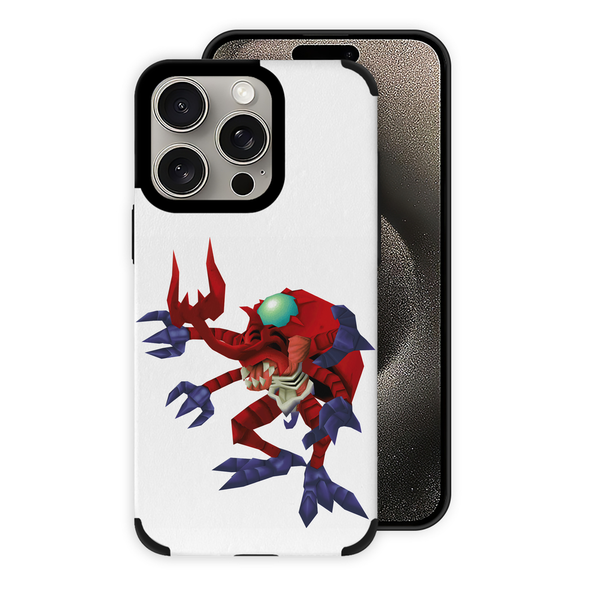 （画像用） Digimon デジタルモンスター/デジモン 【iPhone15ProMax対応】 PUレザー スマホケース 耐衝撃＆黄変防止