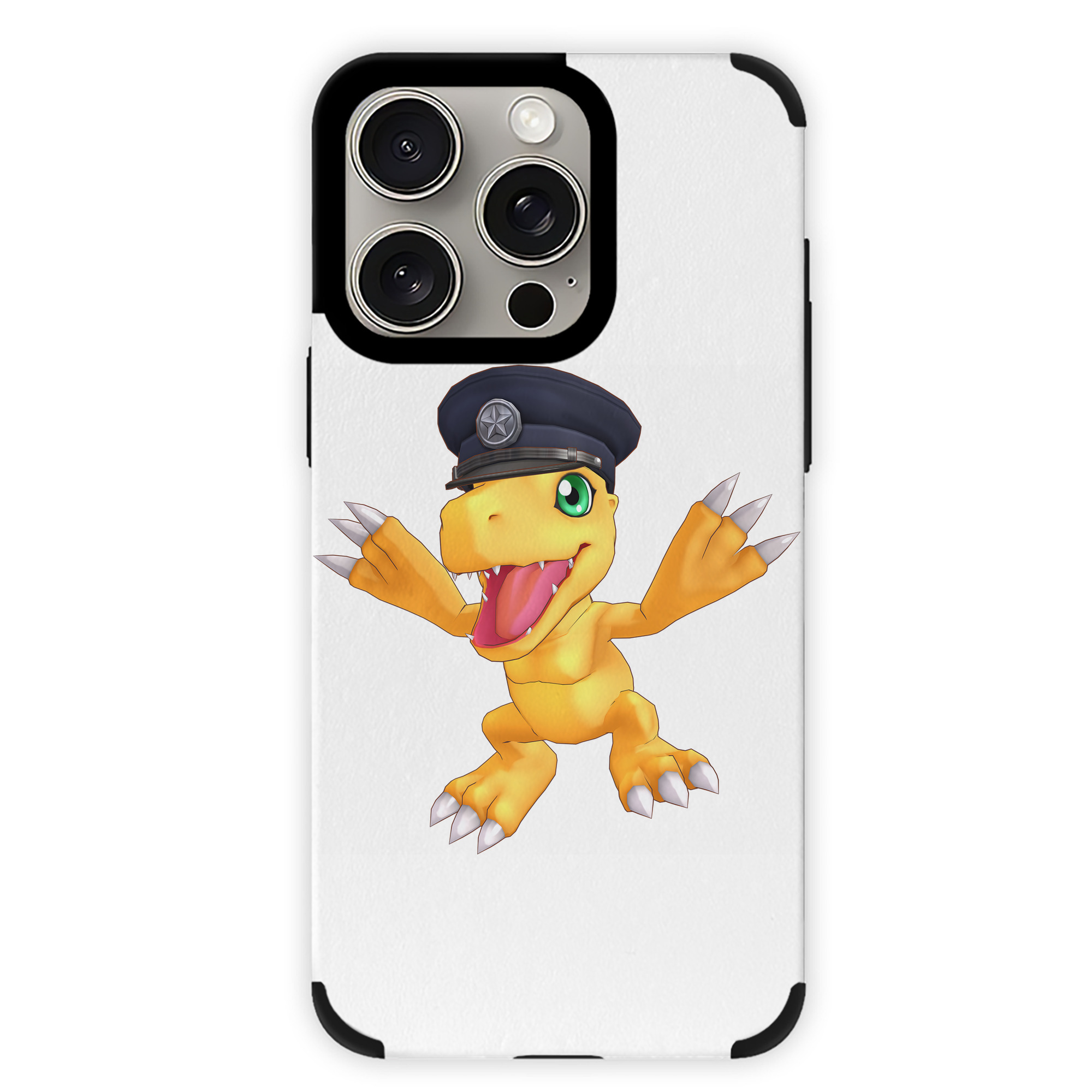 （画像用） Digimon デジタルモンスター/デジモン 【iPhone15ProMax対応】 PUレザー スマホケース 耐衝撃＆黄変防止