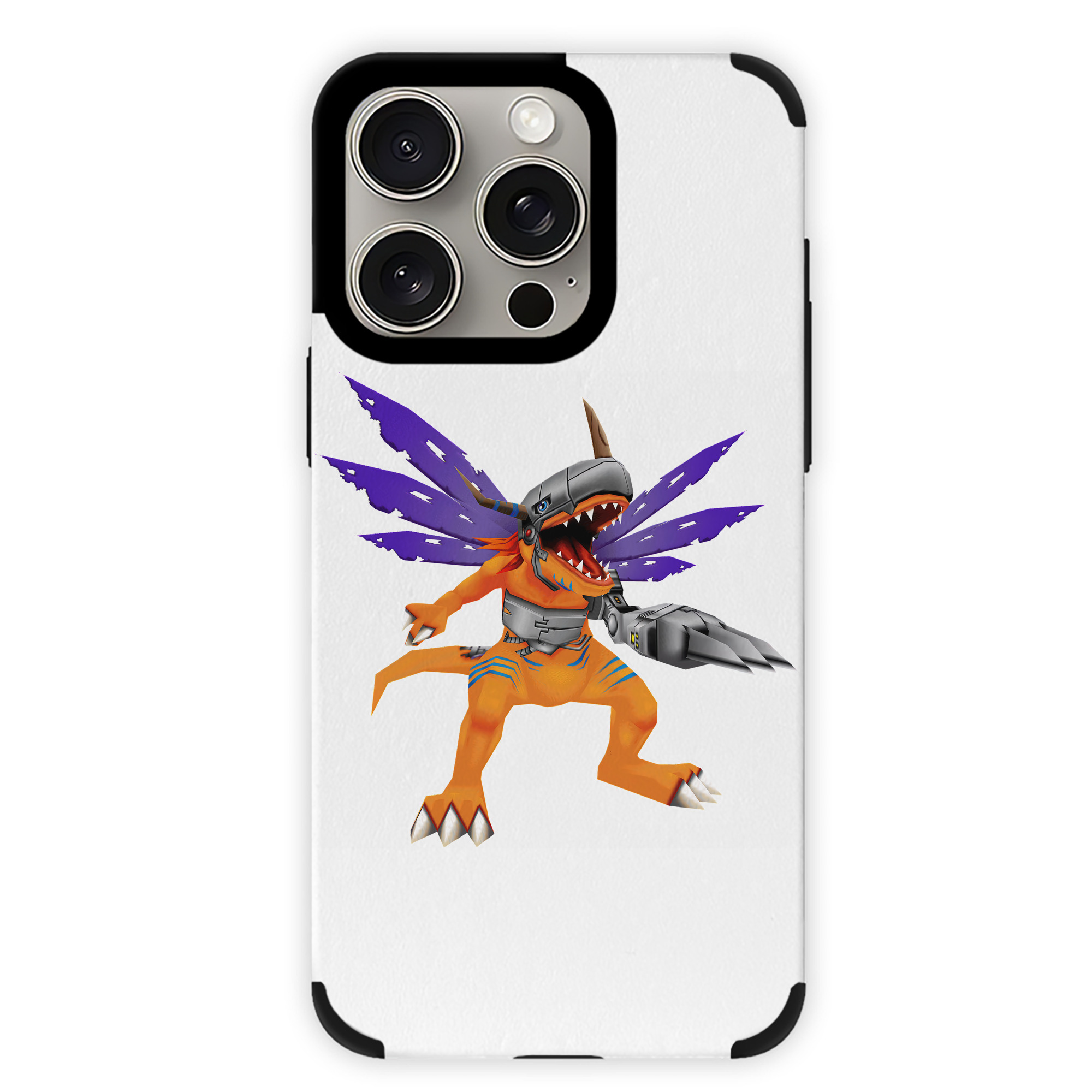 （画像用） Digimon デジタルモンスター/デジモン 【iPhone15ProMax対応】 PUレザー スマホケース 耐衝撃＆黄変防止