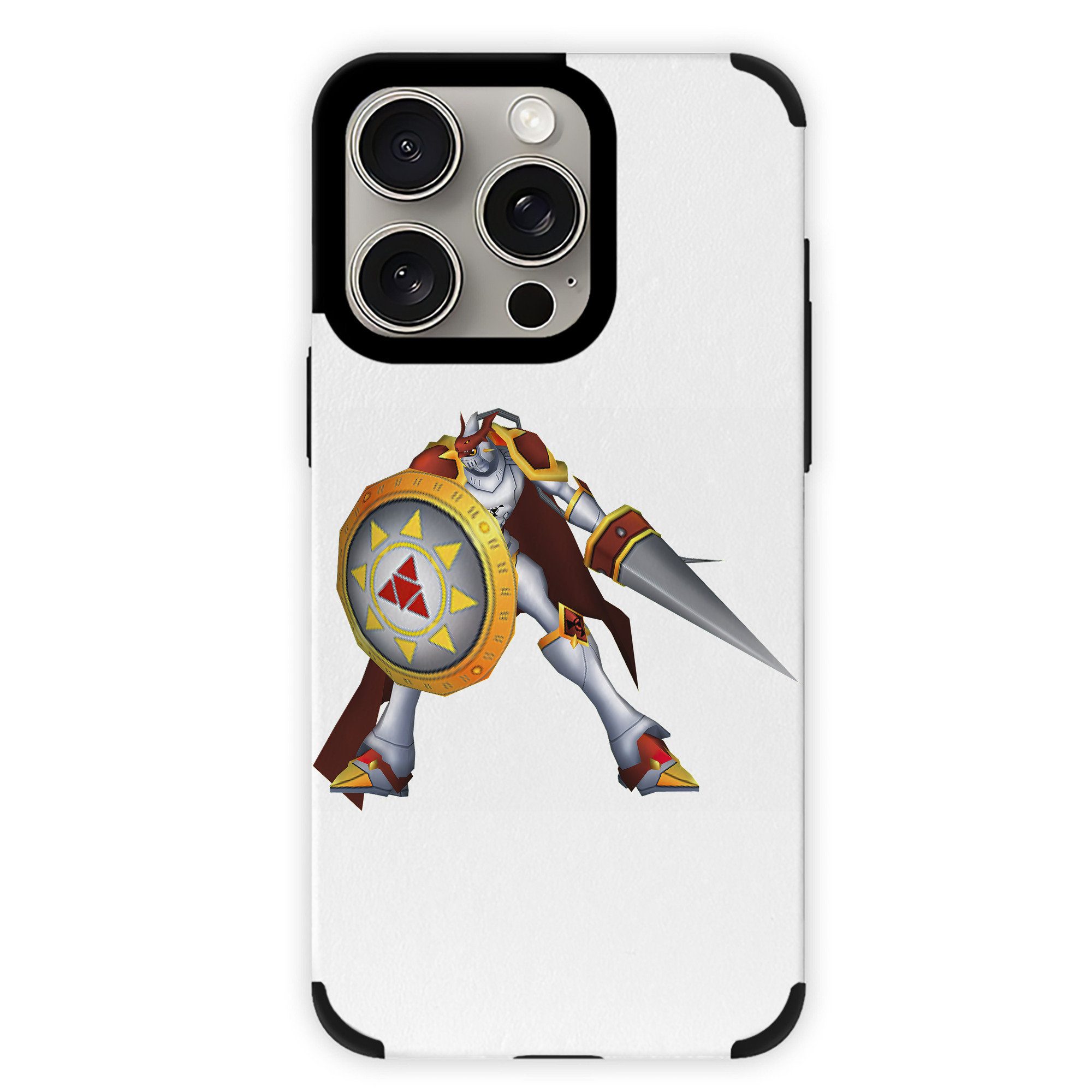（画像用） Digimon デジタルモンスター/デジモン 【iPhone15ProMax対応】 PUレザー スマホケース 耐衝撃＆黄変防止