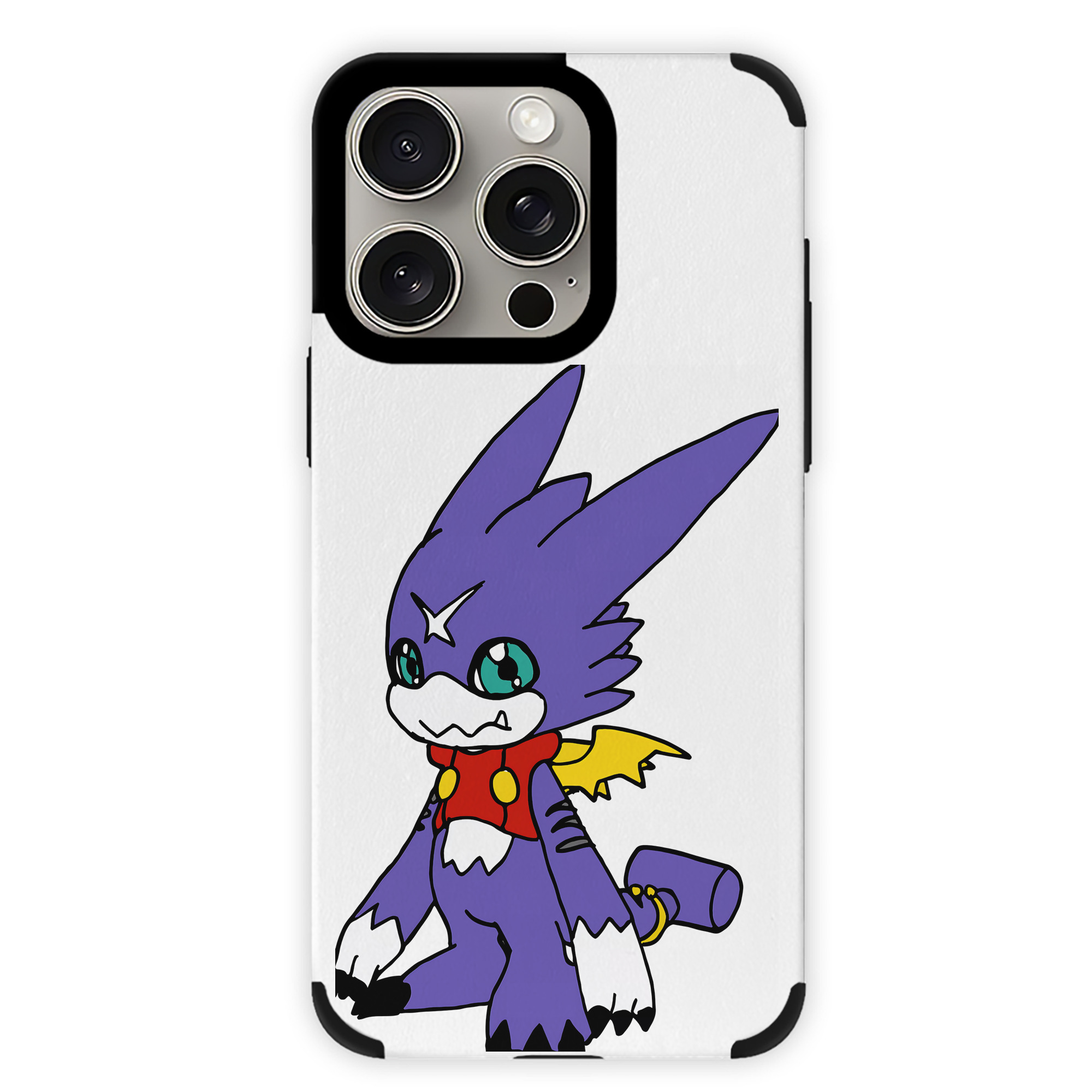（画像用） Digimon デジタルモンスター/デジモン 【iPhone15ProMax対応】 PUレザー スマホケース 耐衝撃＆黄変防止