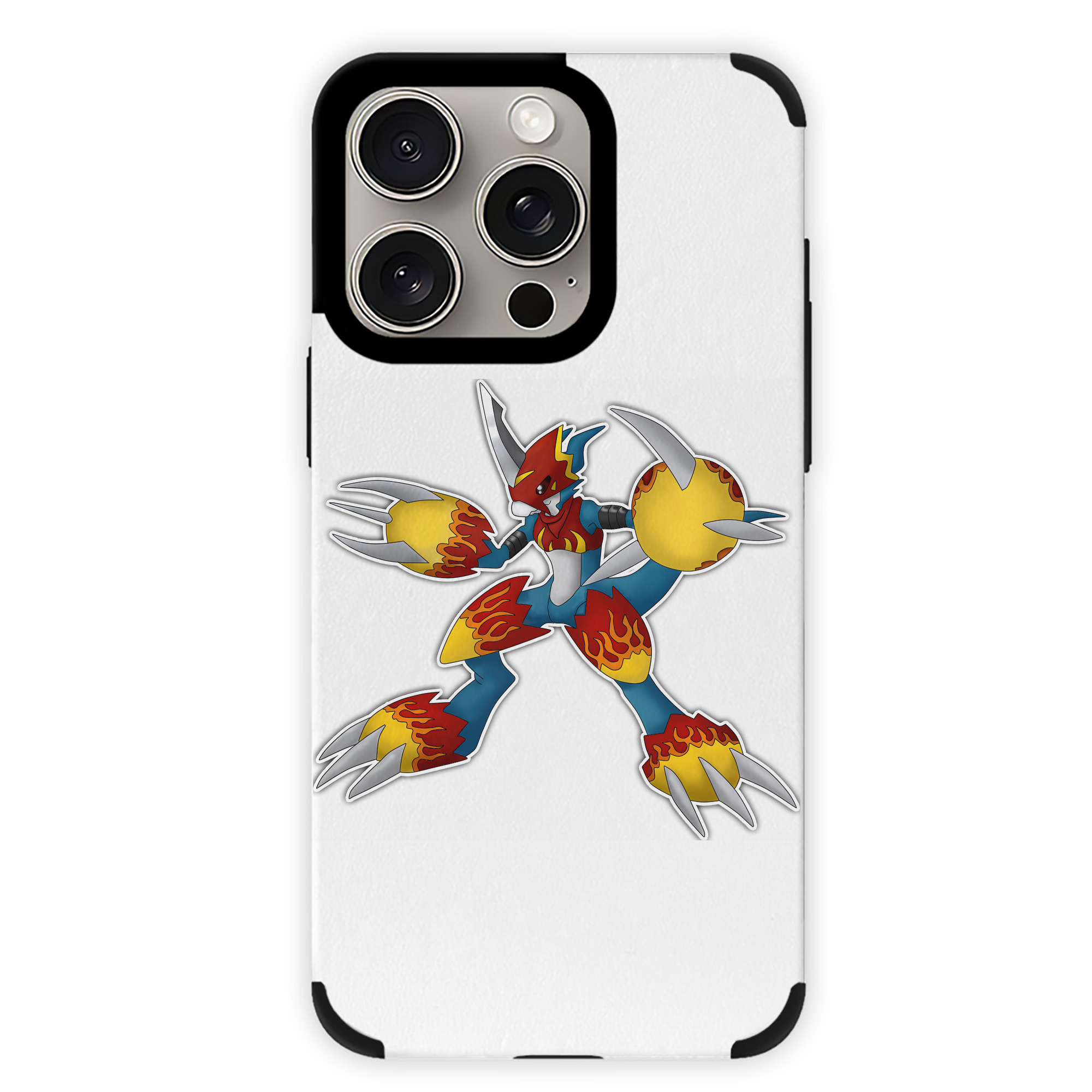 （画像用） Digimon デジタルモンスター/デジモン 【iPhone15ProMax対応】 PUレザー スマホケース 耐衝撃＆黄変防止