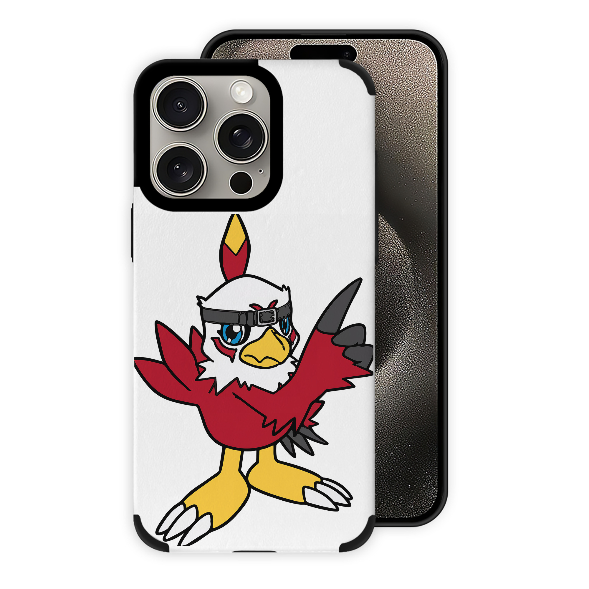 （画像用） Digimon デジタルモンスター/デジモン 【iPhone15ProMax対応】 PUレザー スマホケース 耐衝撃＆黄変防止