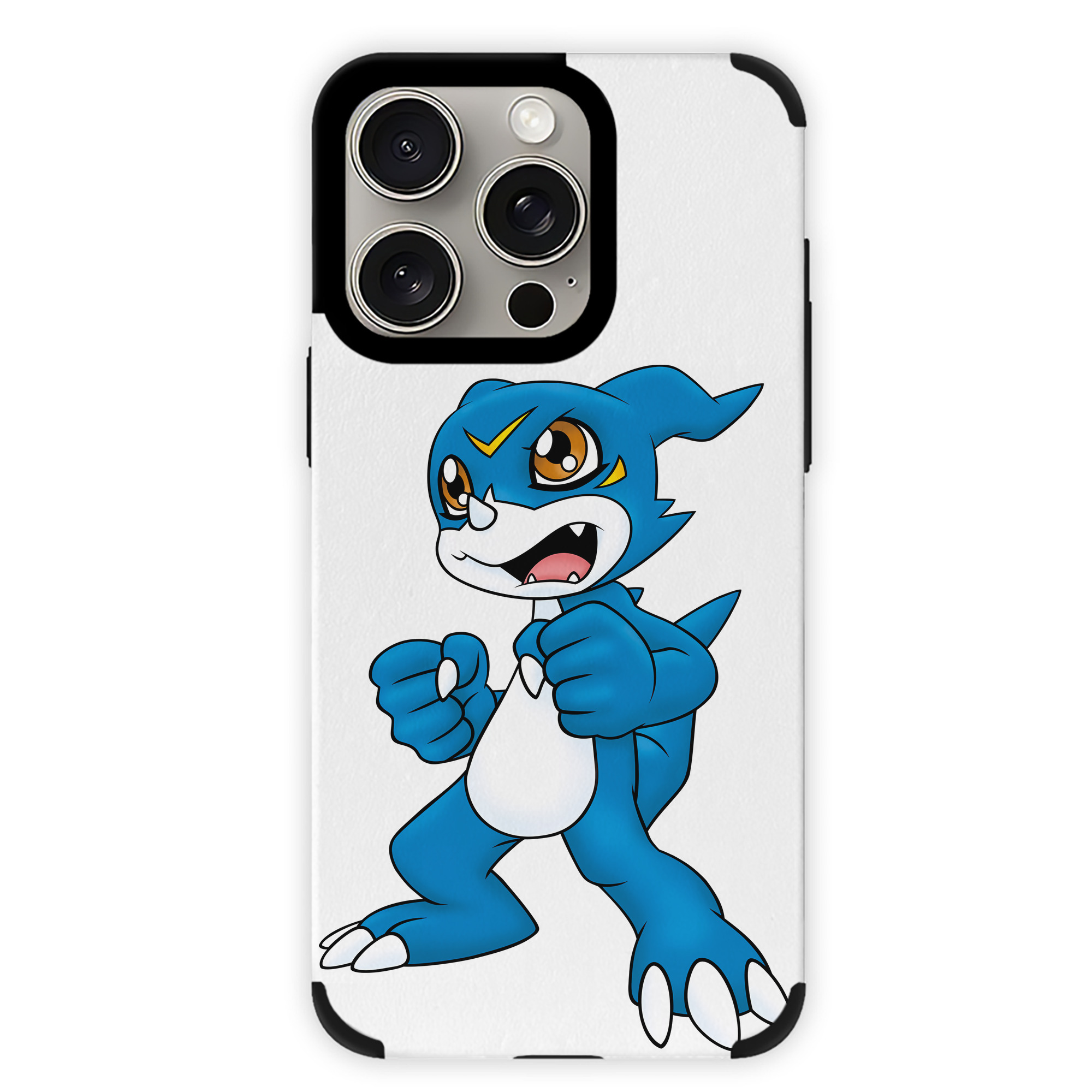 （画像用） Digimon デジタルモンスター/デジモン 【iPhone15ProMax対応】 PUレザー スマホケース 耐衝撃＆黄変防止