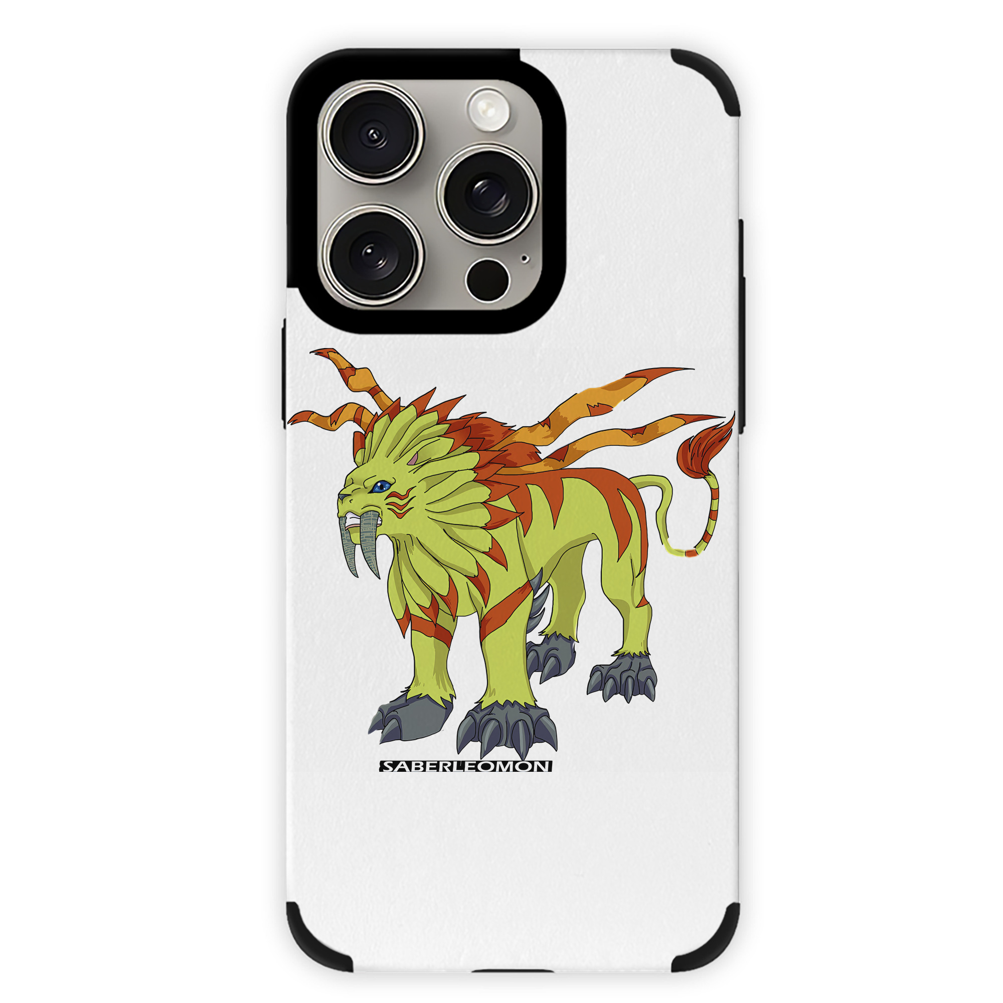 （画像用） Digimon デジタルモンスター/デジモン 【iPhone15ProMax対応】 PUレザー スマホケース 耐衝撃＆黄変防止