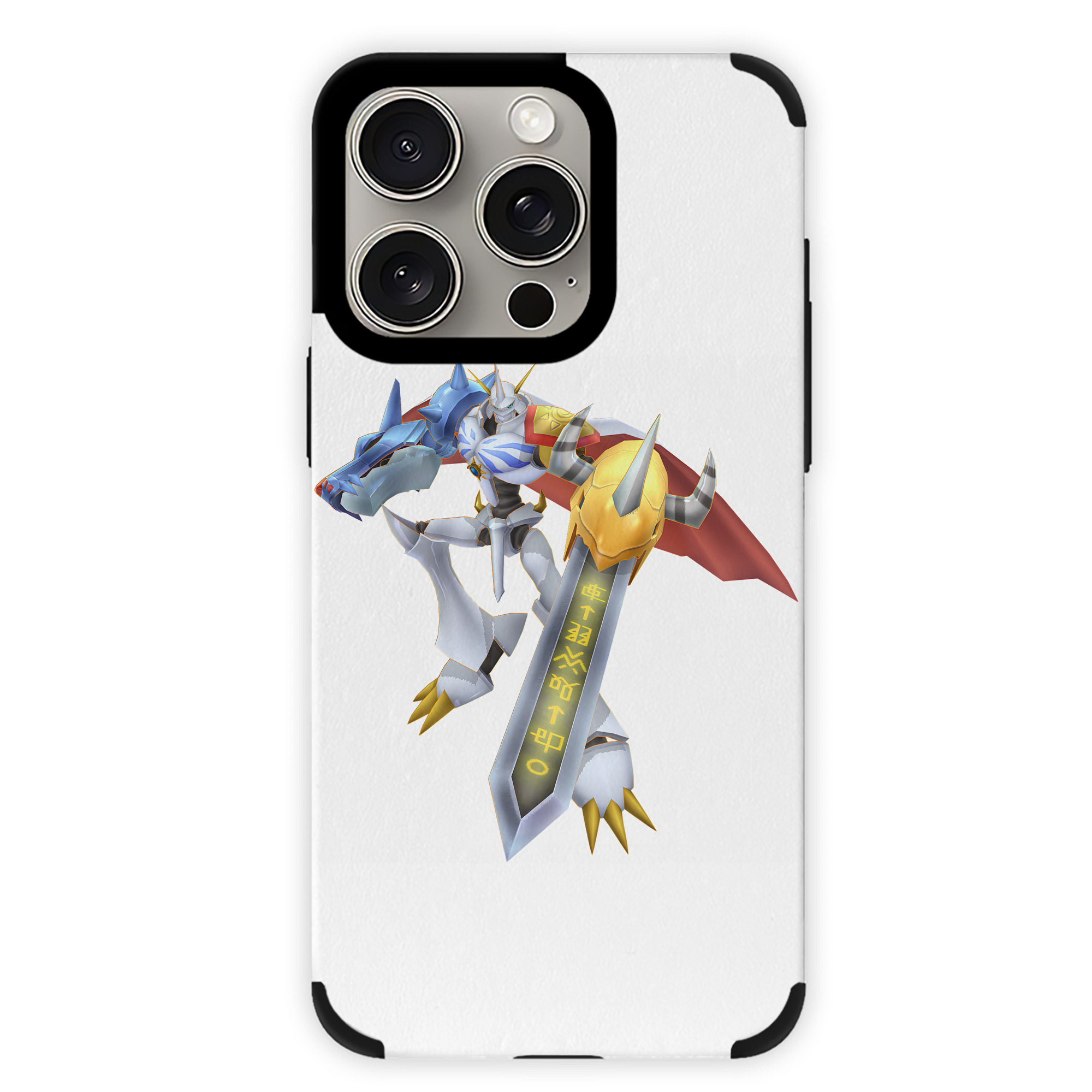 （画像用） Digimon デジタルモンスター/デジモン 【iPhone15ProMax対応】 PUレザー スマホケース 耐衝撃＆黄変防止