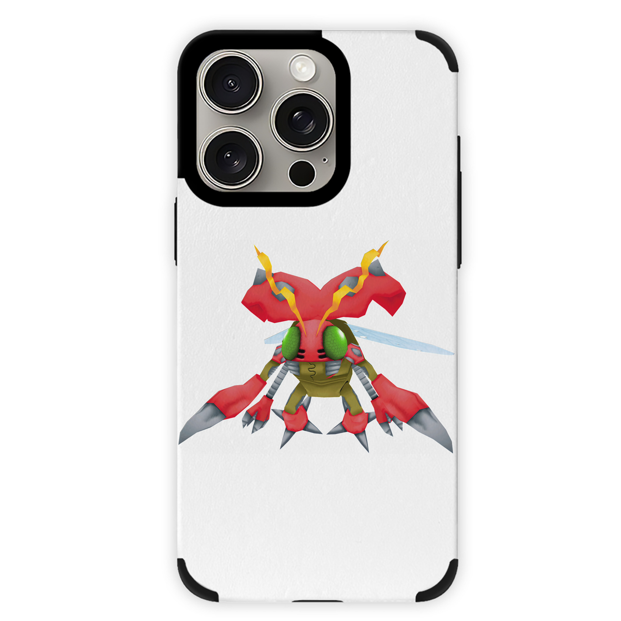 （画像用） Digimon デジタルモンスター/デジモン 【iPhone15ProMax対応】 PUレザー スマホケース 耐衝撃＆黄変防止
