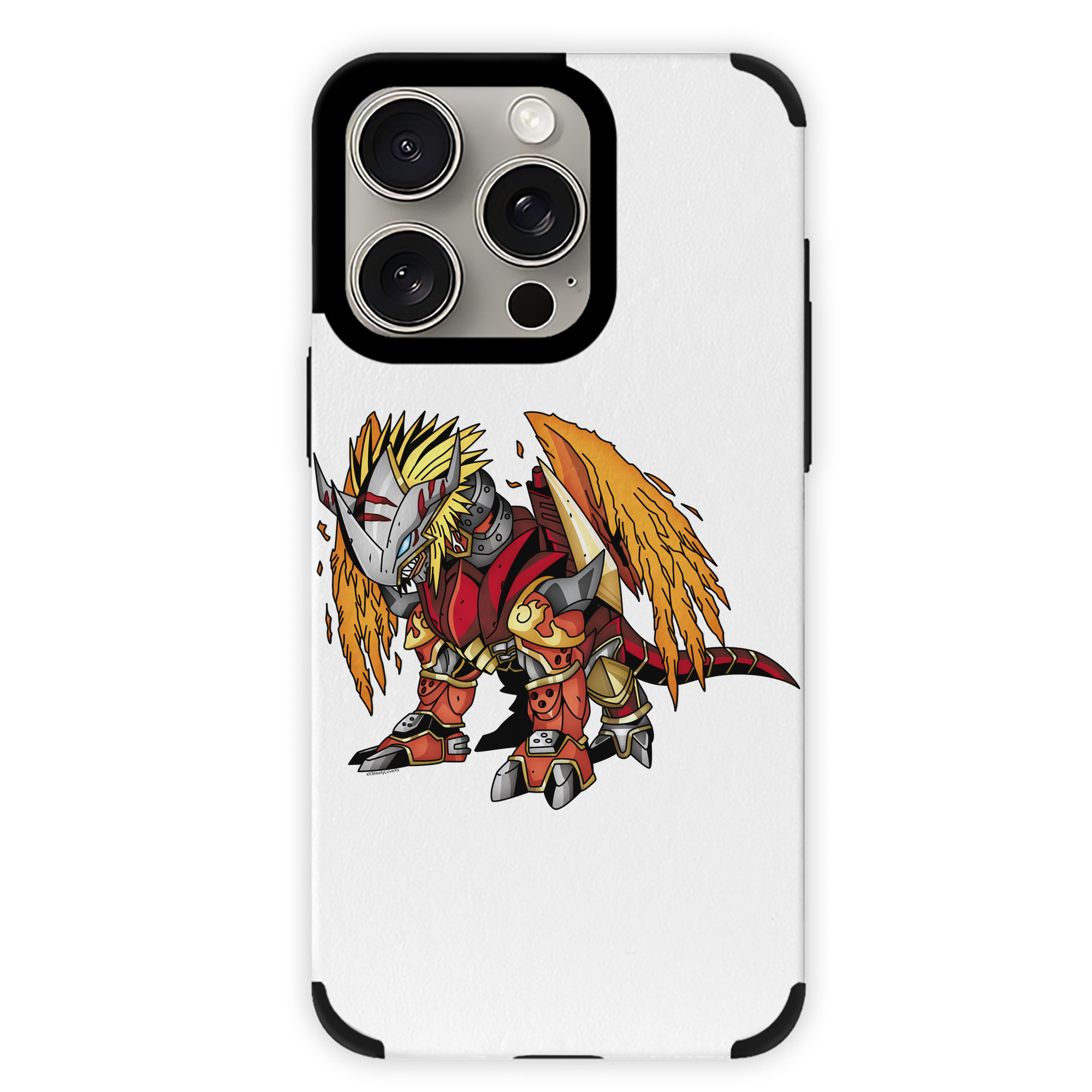（画像用） Digimon デジタルモンスター/デジモン 【iPhone15ProMax対応】 PUレザー スマホケース 耐衝撃＆黄変防止
