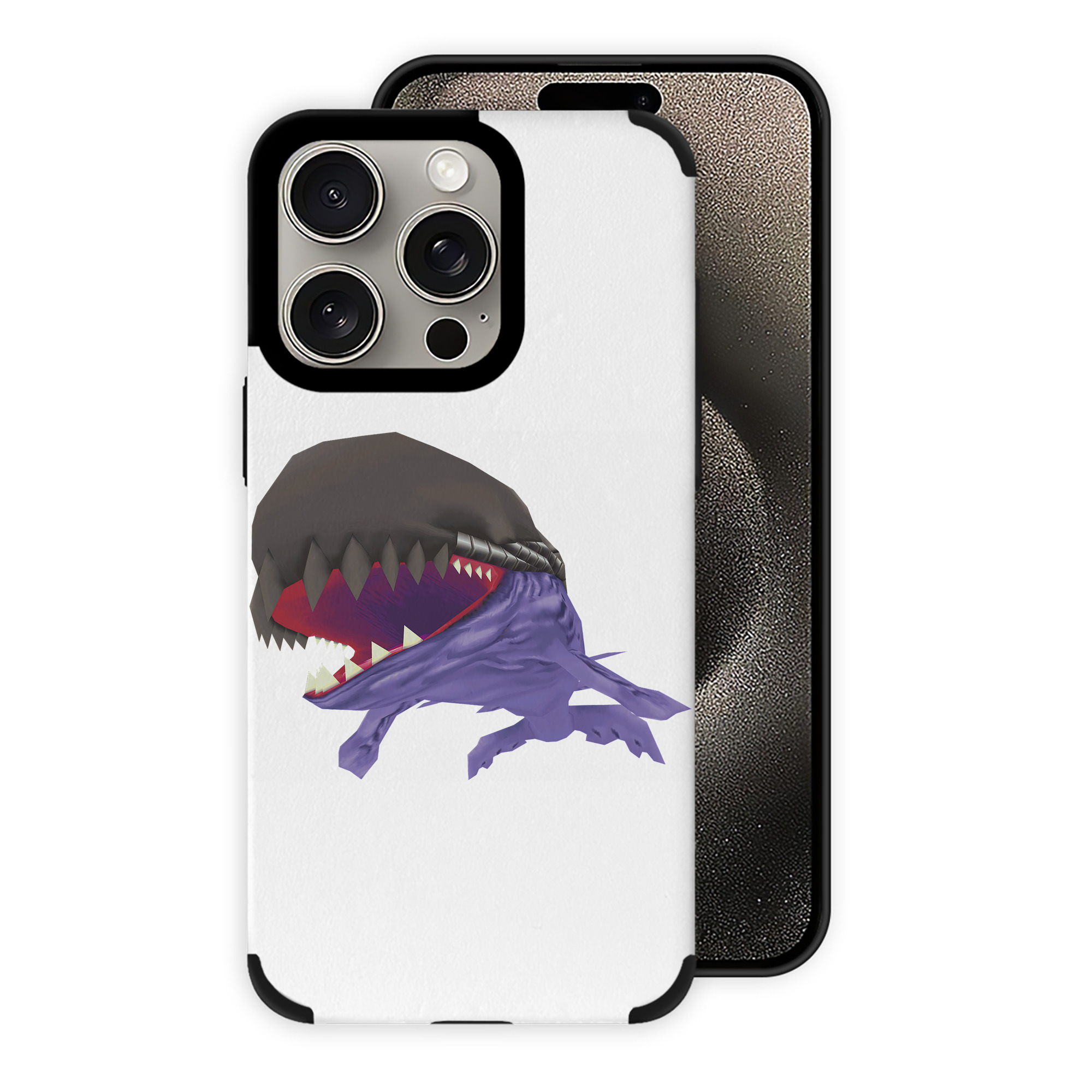 （画像用） Digimon デジタルモンスター/デジモン 【iPhone15ProMax対応】 PUレザー スマホケース 耐衝撃＆黄変防止