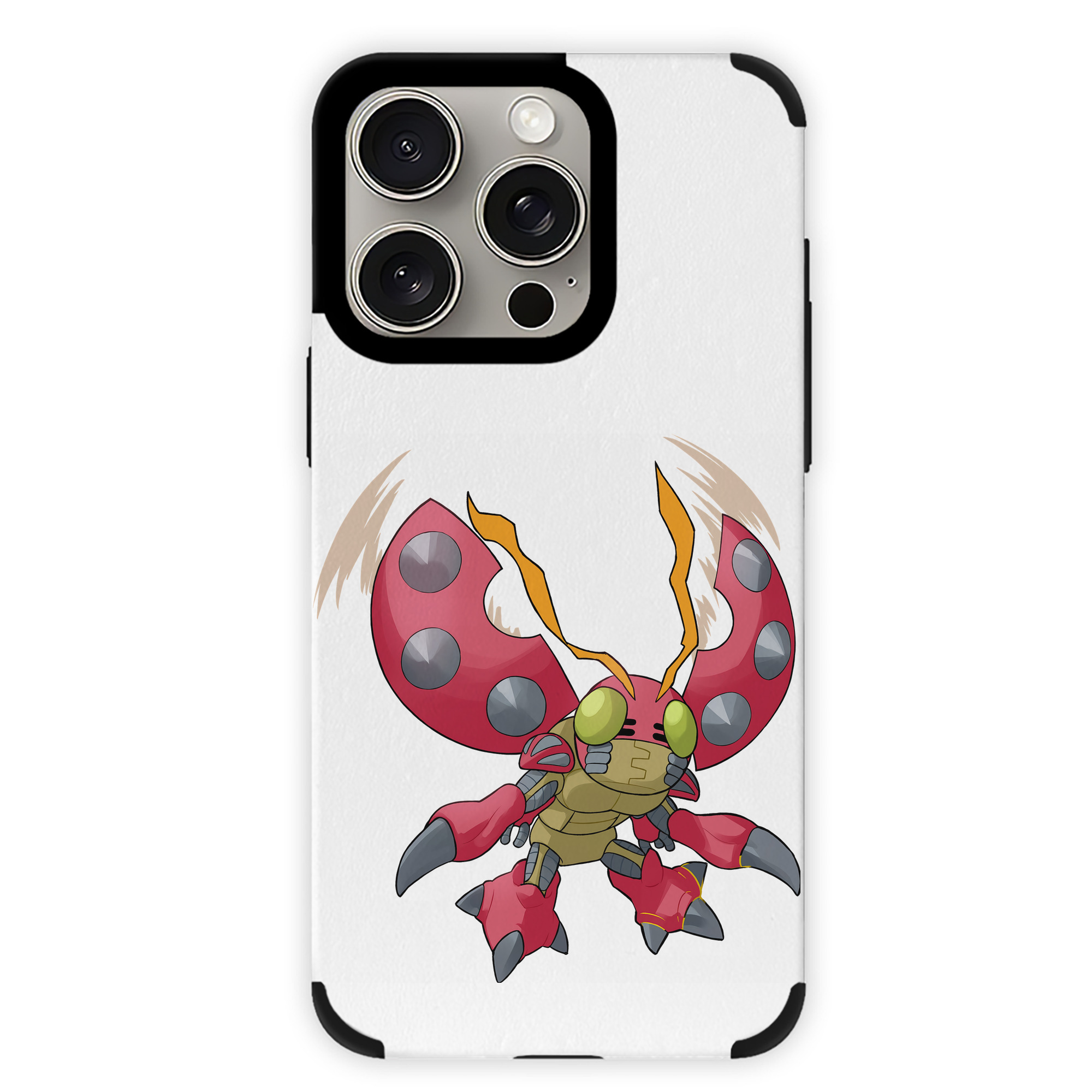 （画像用） Digimon デジタルモンスター/デジモン 【iPhone15ProMax対応】 PUレザー スマホケース 耐衝撃＆黄変防止