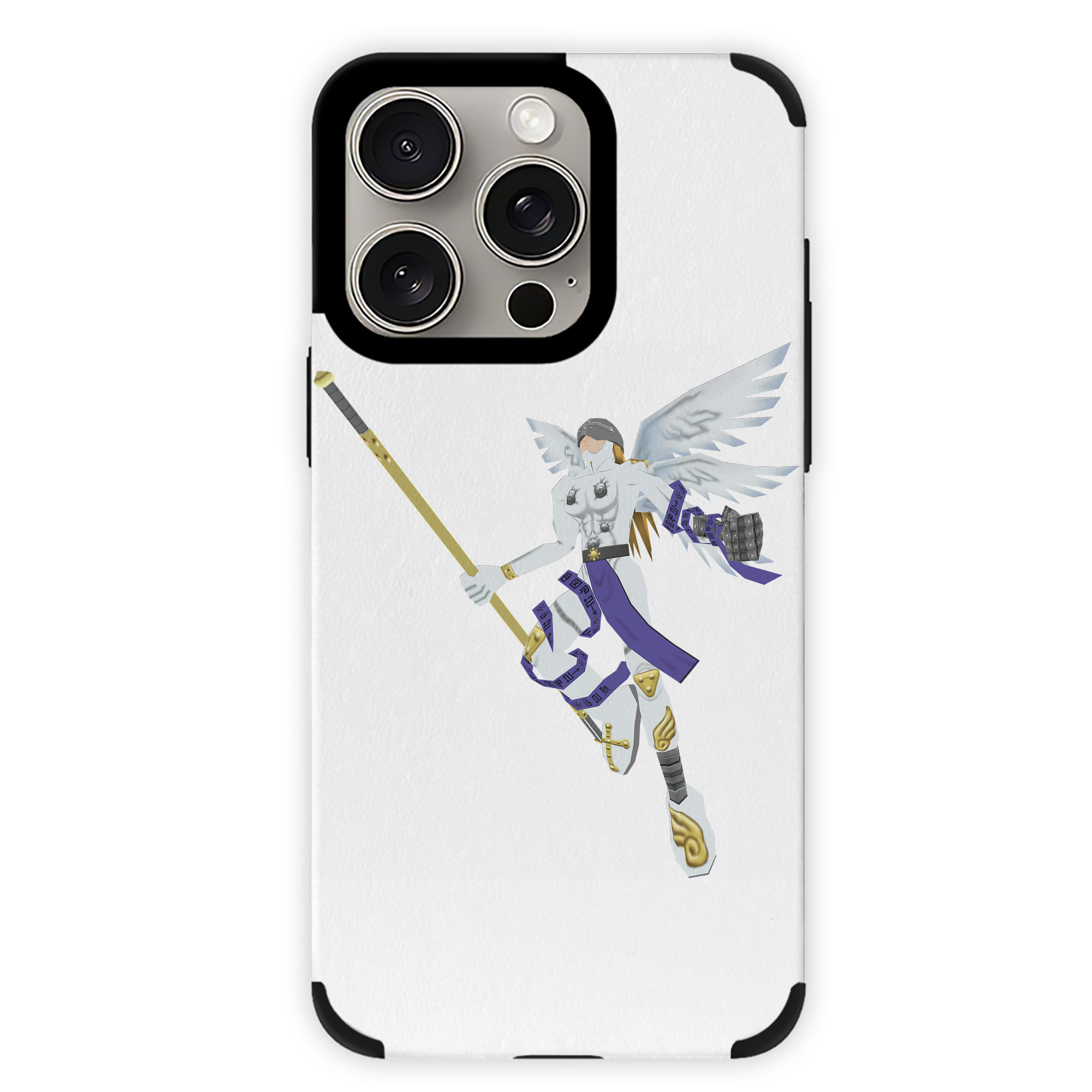 （画像用） Digimon デジタルモンスター/デジモン 【iPhone15ProMax対応】 PUレザー スマホケース 耐衝撃＆黄変防止