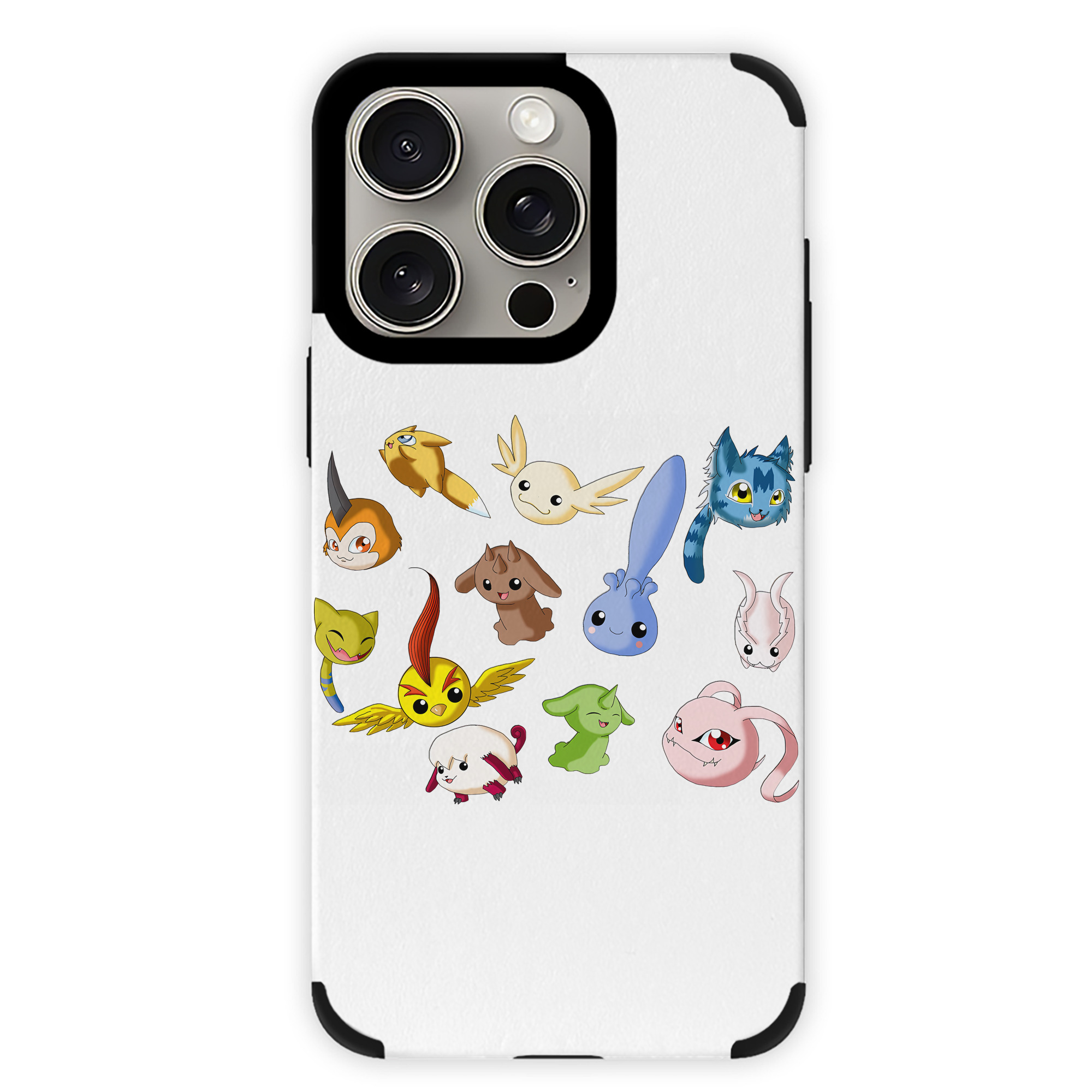 （画像用） Digimon デジタルモンスター/デジモン 【iPhone15ProMax対応】 PUレザー スマホケース 耐衝撃＆黄変防止