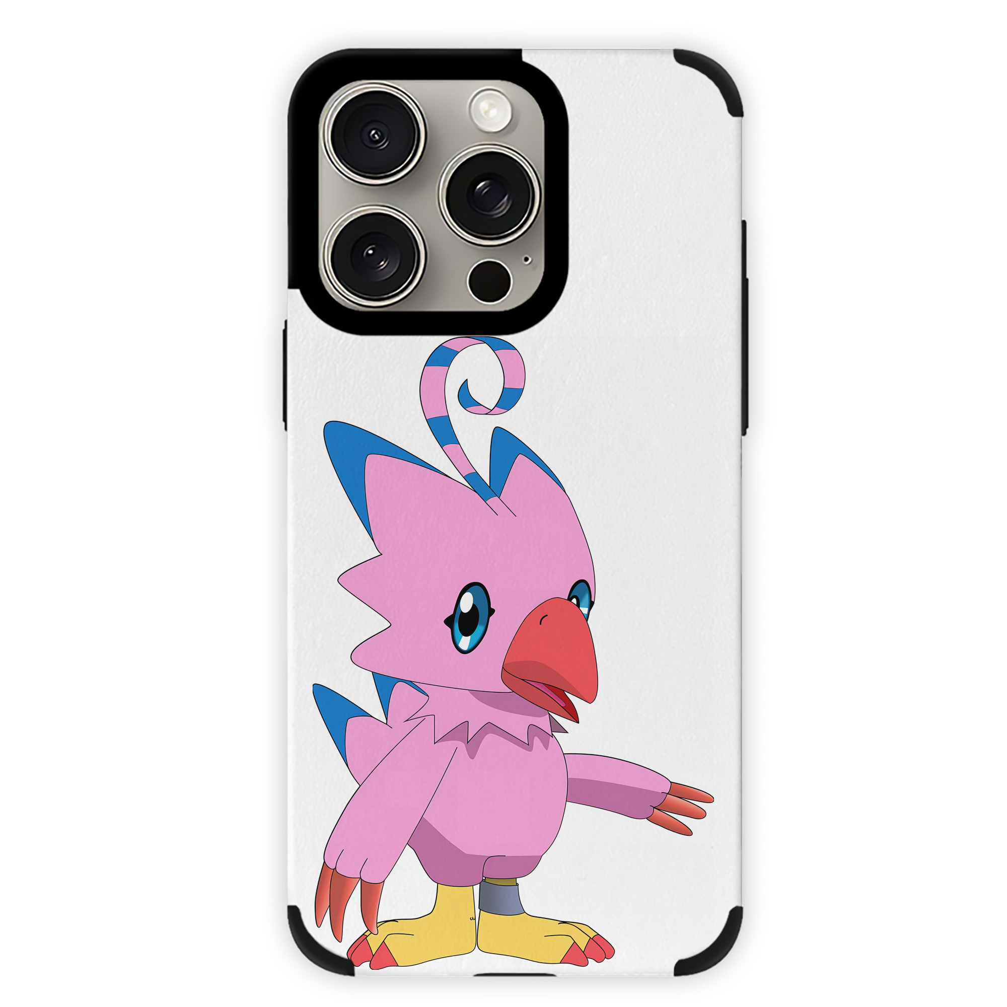 （画像用） Digimon デジタルモンスター/デジモン 【iPhone15ProMax対応】 PUレザー スマホケース 耐衝撃＆黄変防止