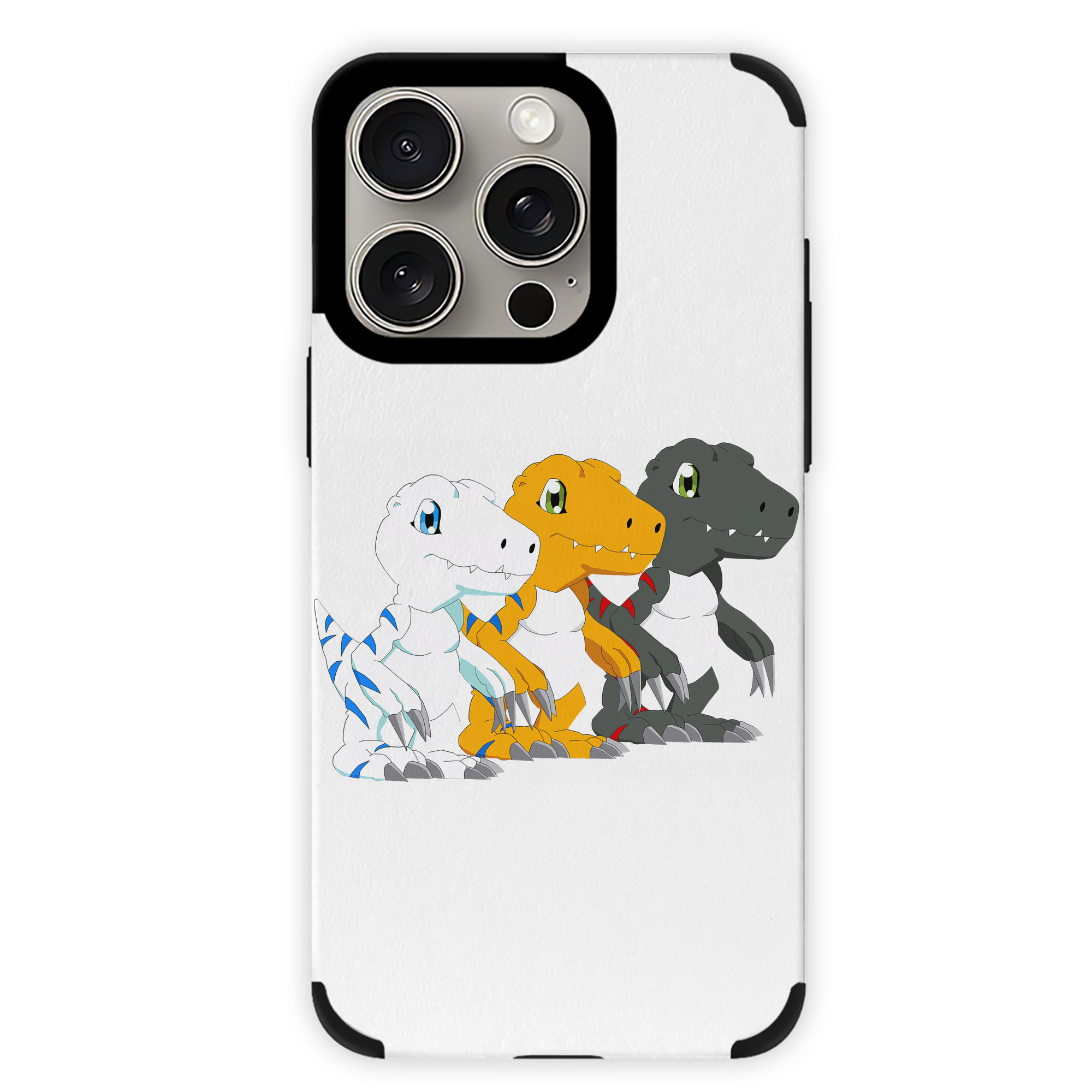 （画像用） Digimon デジタルモンスター/デジモン 【iPhone15ProMax対応】 PUレザー スマホケース 耐衝撃＆黄変防止