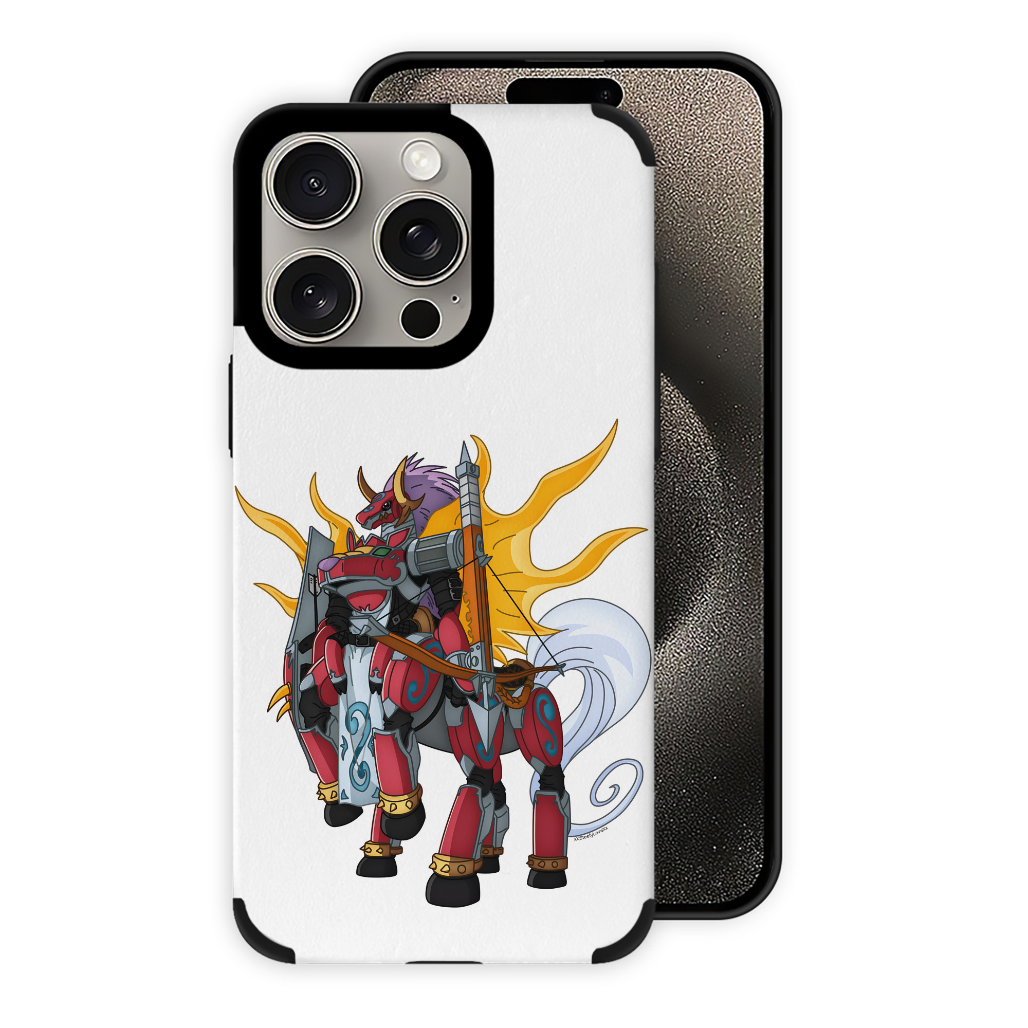 （画像用） Digimon デジタルモンスター/デジモン 【iPhone15ProMax対応】 PUレザー スマホケース 耐衝撃＆黄変防止