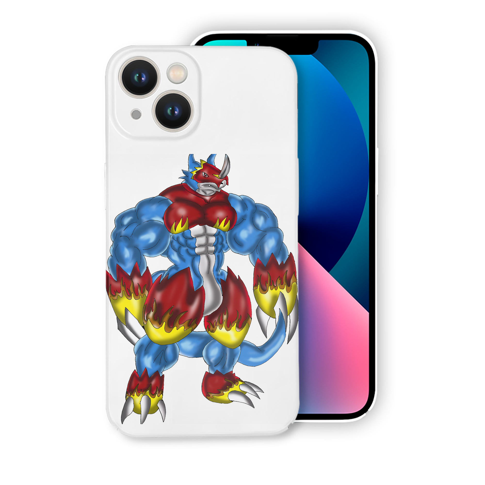 （画像用） Digimon デジタルモンスター/デジモン 【iPhone 14シリーズ対応】ハードケース