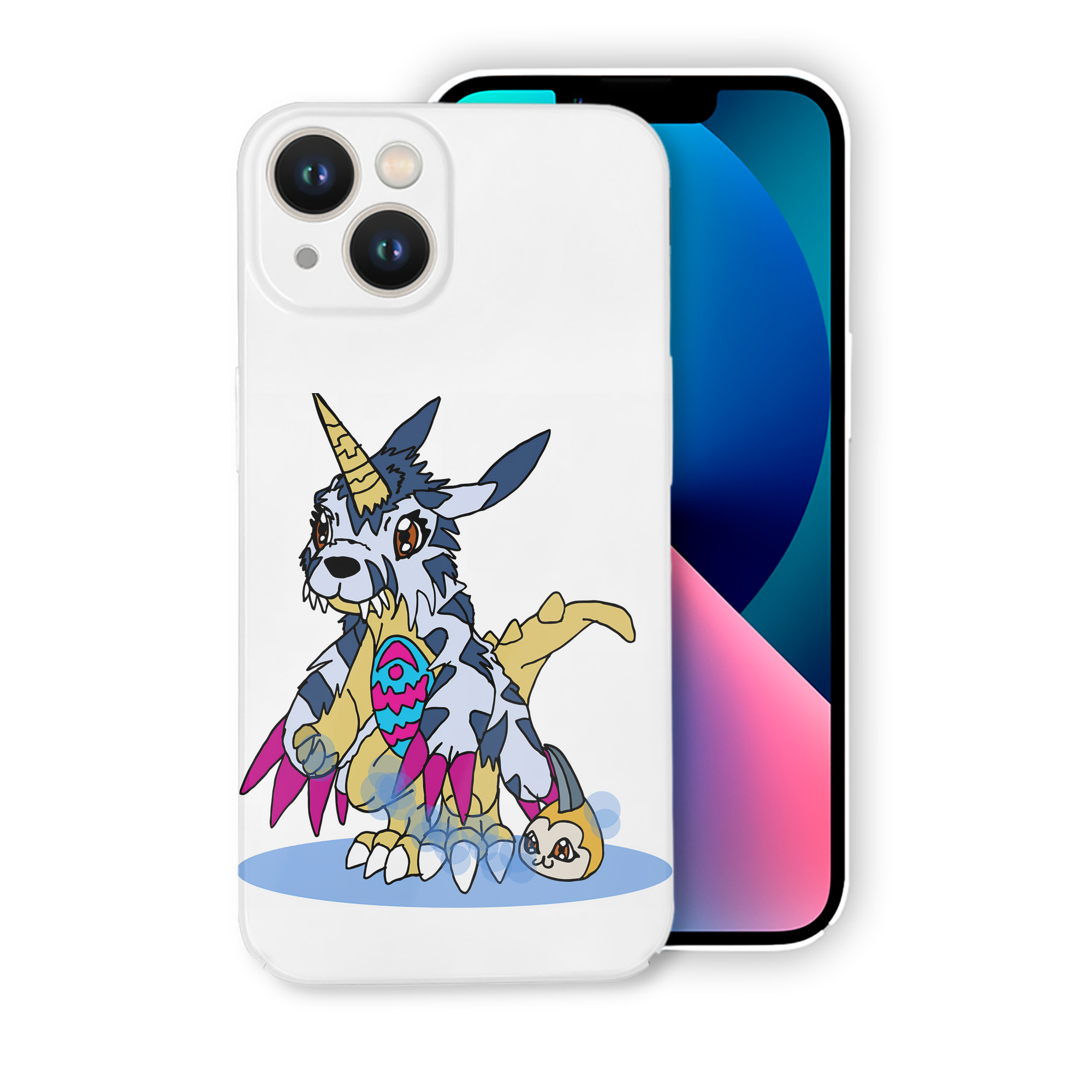 （画像用） Digimon デジタルモンスター/デジモン 【iPhone 14シリーズ対応】ハードケース
