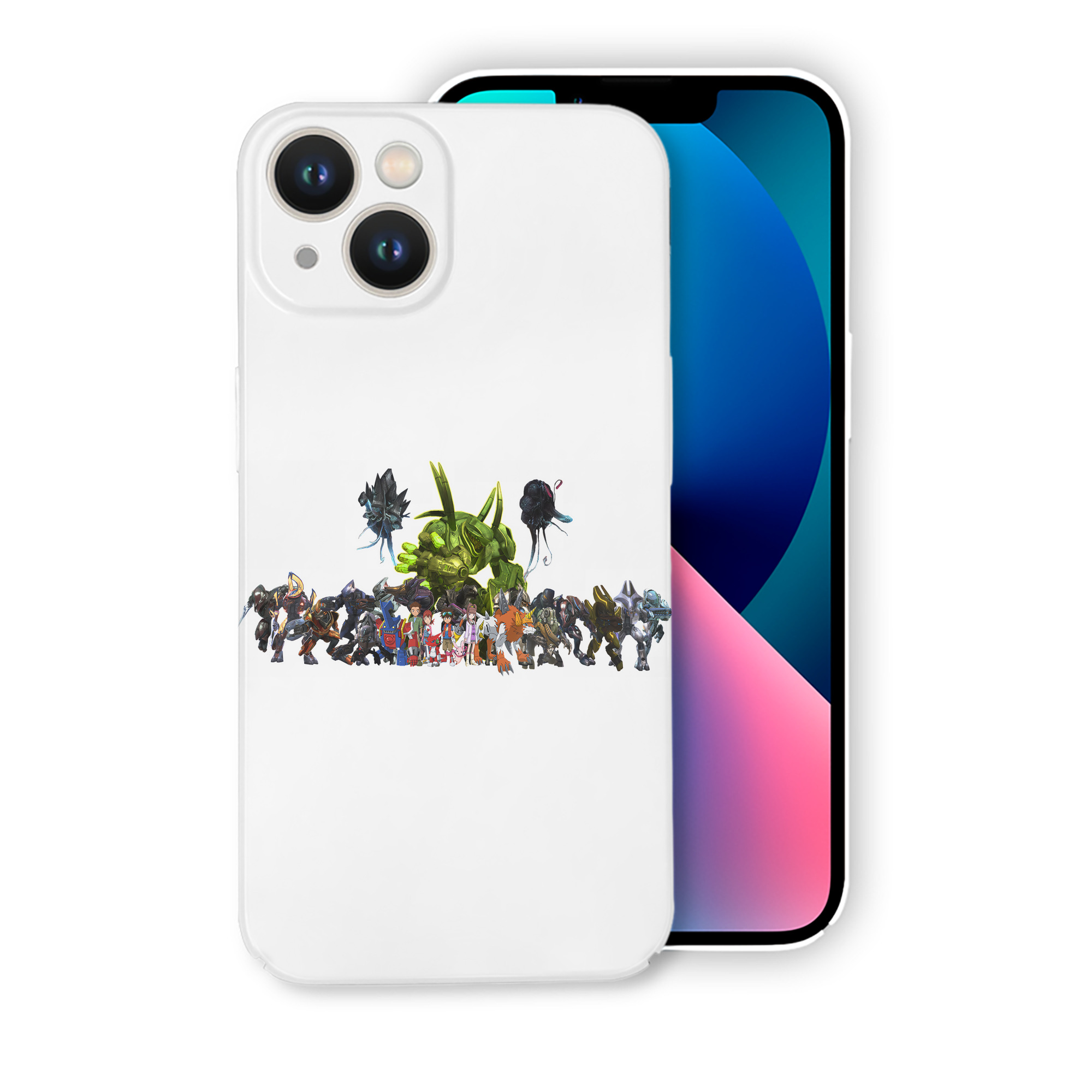 （画像用） Digimon デジタルモンスター/デジモン 【iPhone 14シリーズ対応】ハードケース