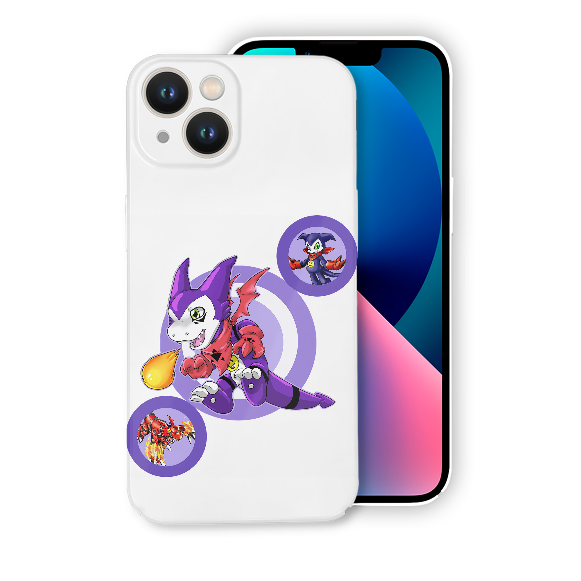 （画像用） Digimon デジタルモンスター/デジモン 【iPhone 14シリーズ対応】ハードケース