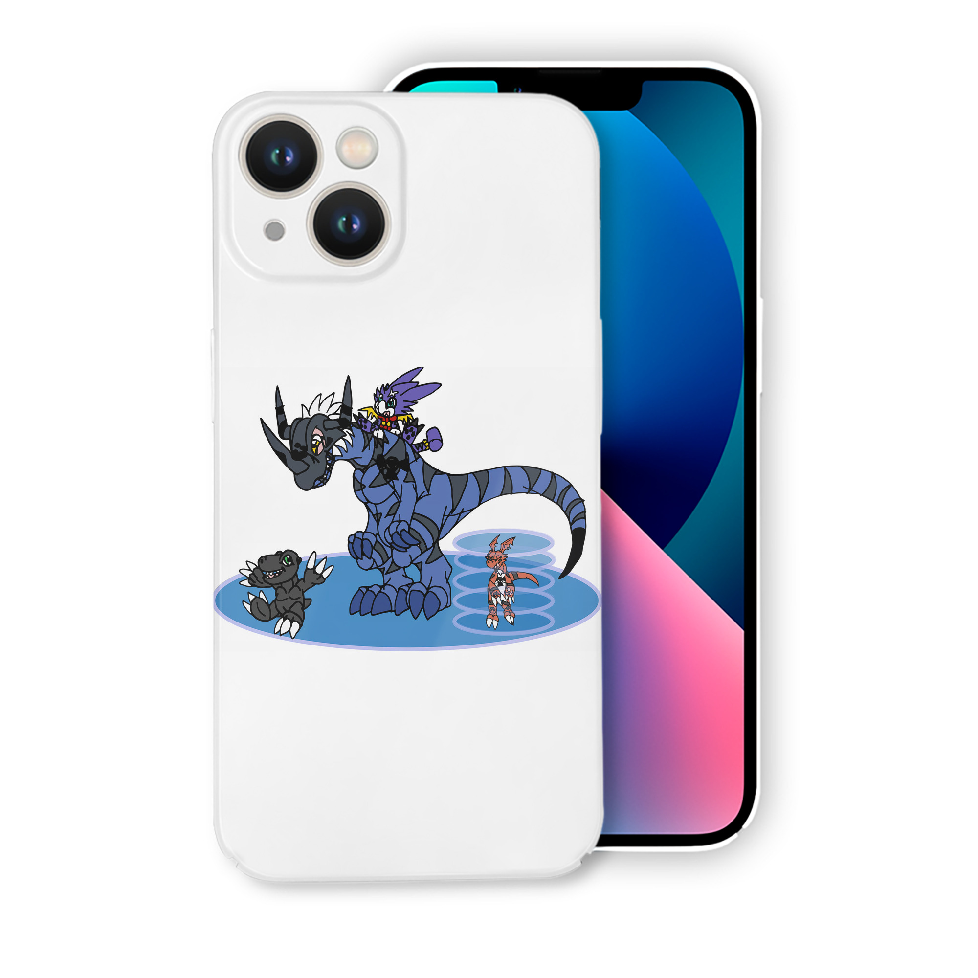 （画像用） Digimon デジタルモンスター/デジモン 【iPhone 14シリーズ対応】ハードケース