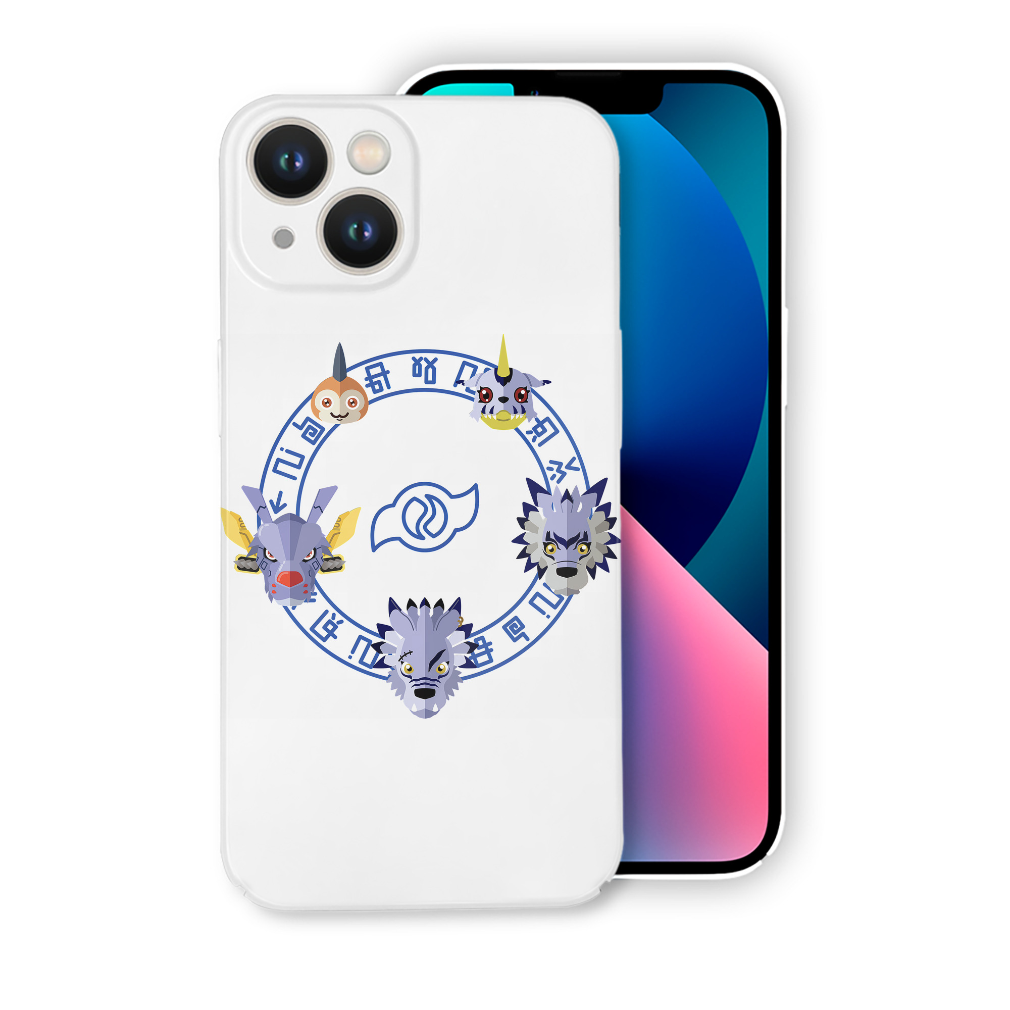 （画像用） Digimon デジタルモンスター/デジモン 【iPhone 14シリーズ対応】ハードケース