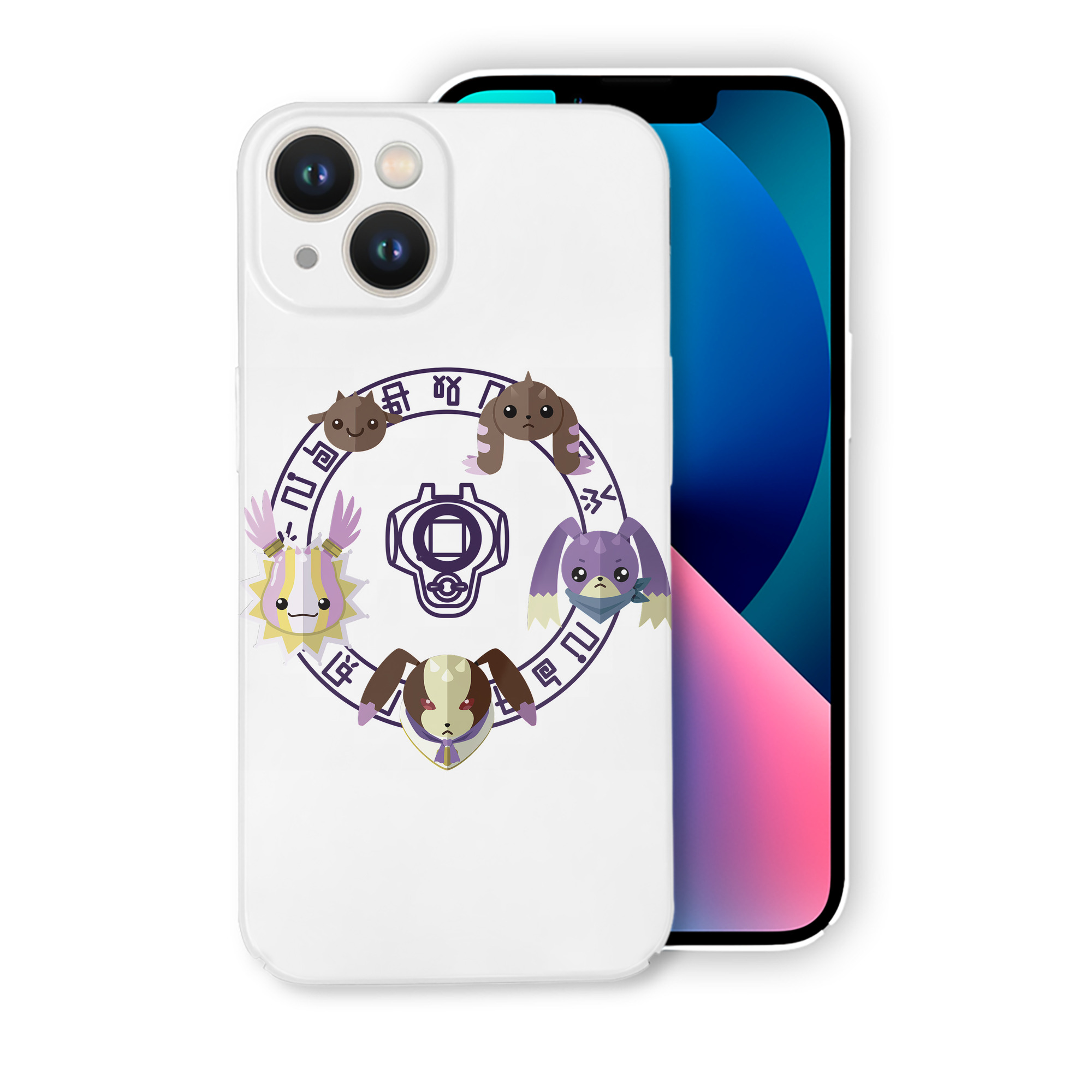 （画像用） Digimon デジタルモンスター/デジモン 【iPhone 14シリーズ対応】ハードケース