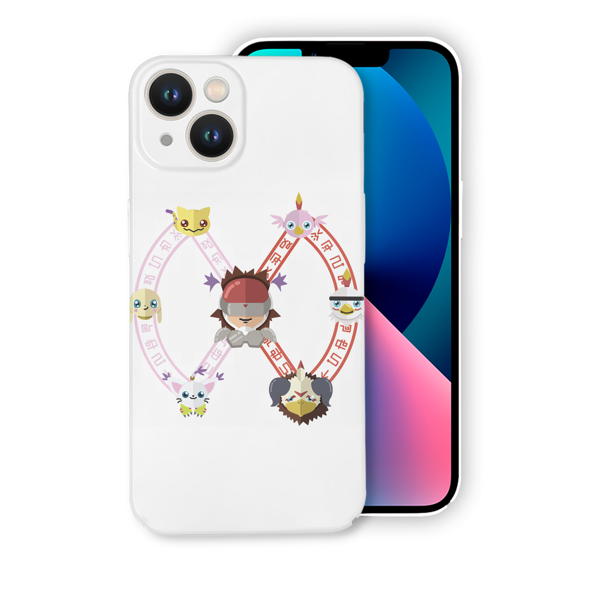 （画像用） Digimon デジタルモンスター/デジモン 【iPhone 14シリーズ対応】ハードケース