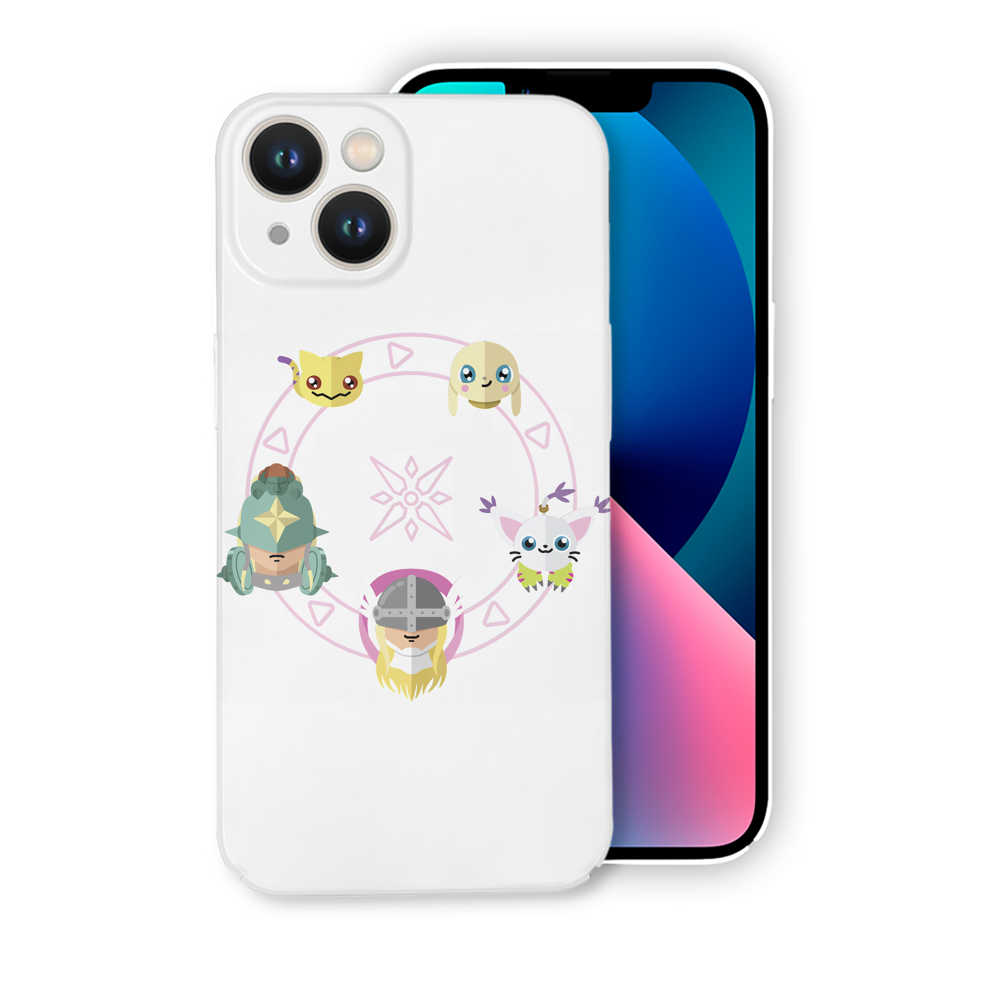 （画像用） Digimon デジタルモンスター/デジモン 【iPhone 14シリーズ対応】ハードケース