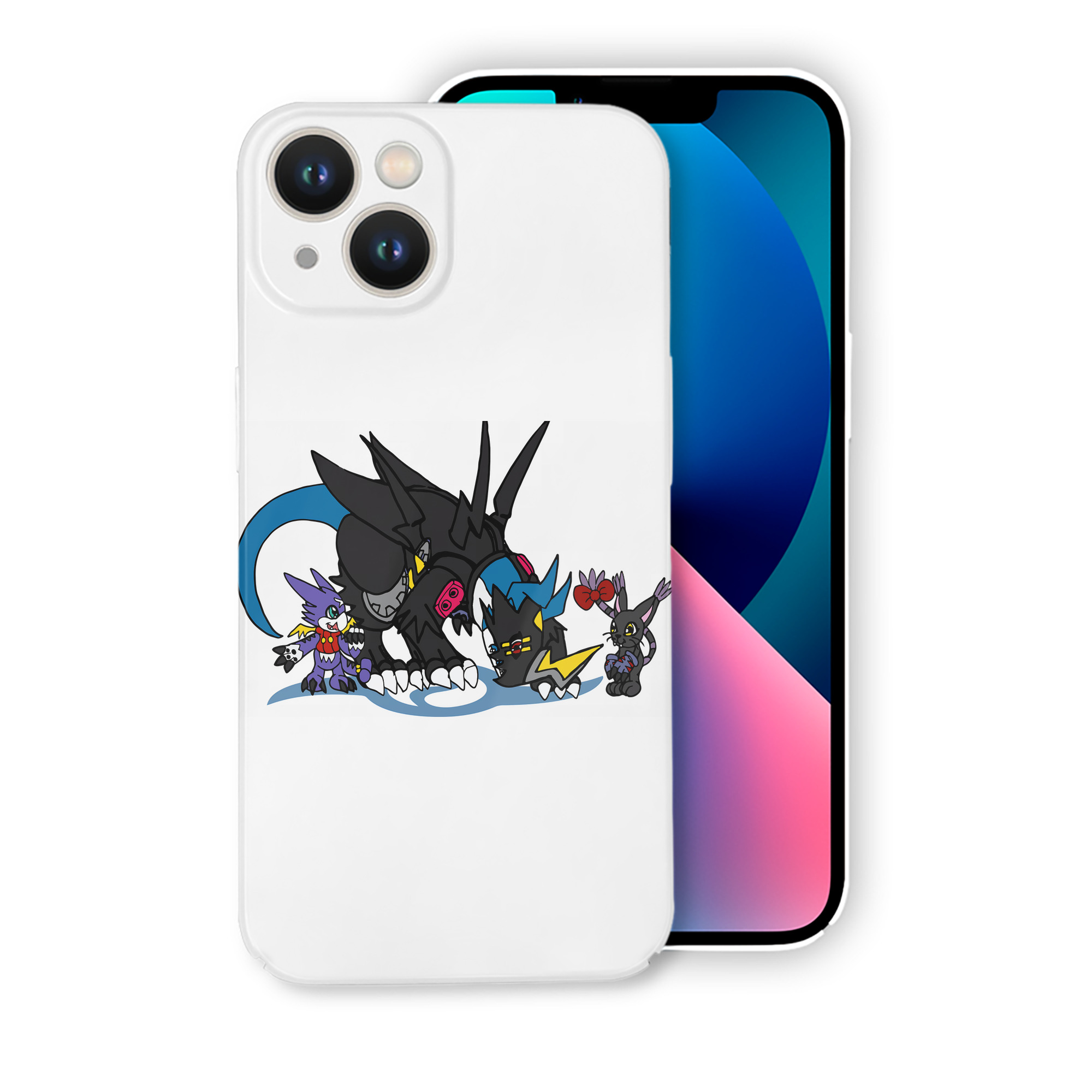 （画像用） Digimon デジタルモンスター/デジモン 【iPhone 14シリーズ対応】ハードケース