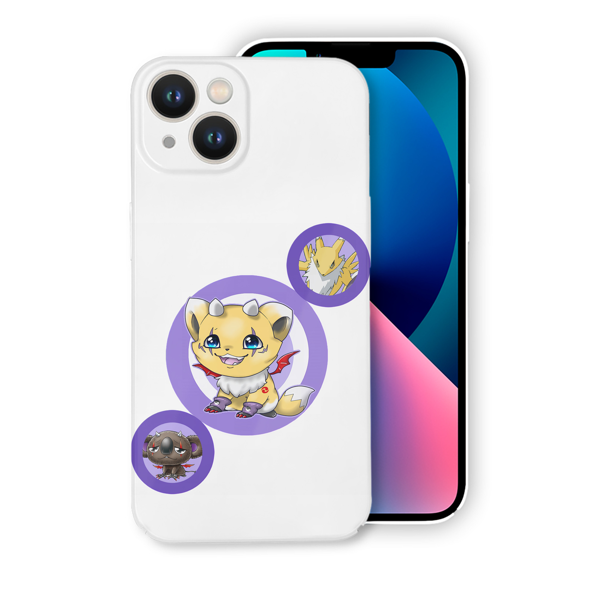 （画像用） Digimon デジタルモンスター/デジモン 【iPhone 14シリーズ対応】ハードケース