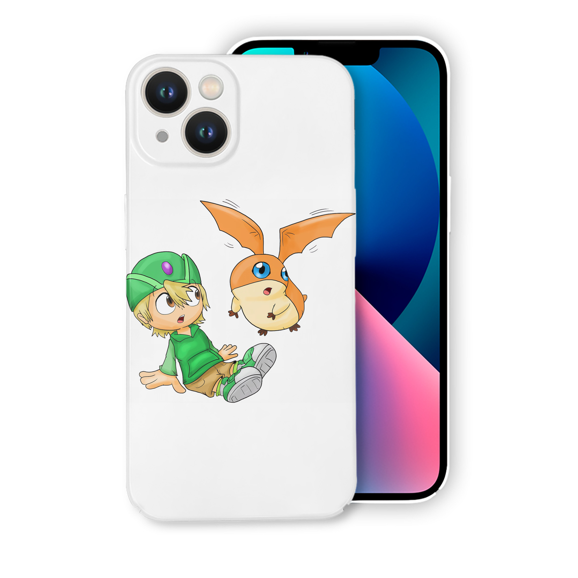 （画像用） Digimon デジタルモンスター/デジモン 【iPhone 14シリーズ対応】ハードケース