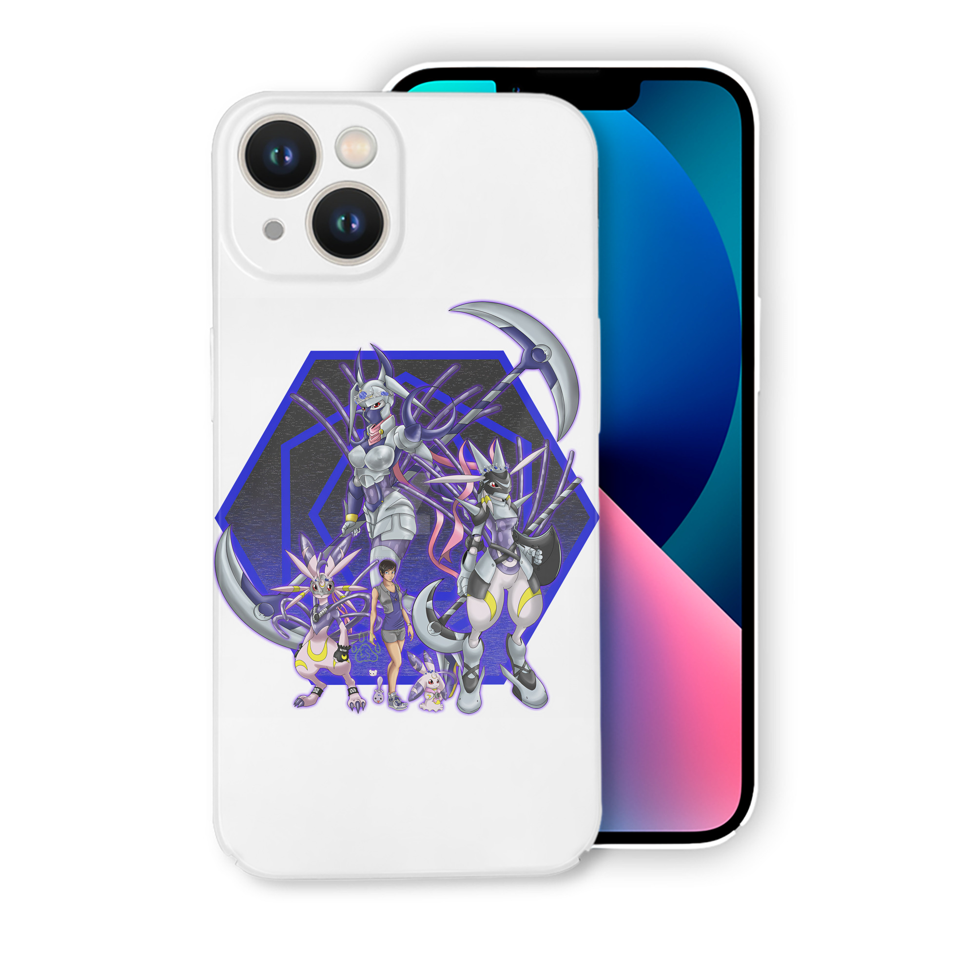 （画像用） Digimon デジタルモンスター/デジモン 【iPhone 14シリーズ対応】ハードケース